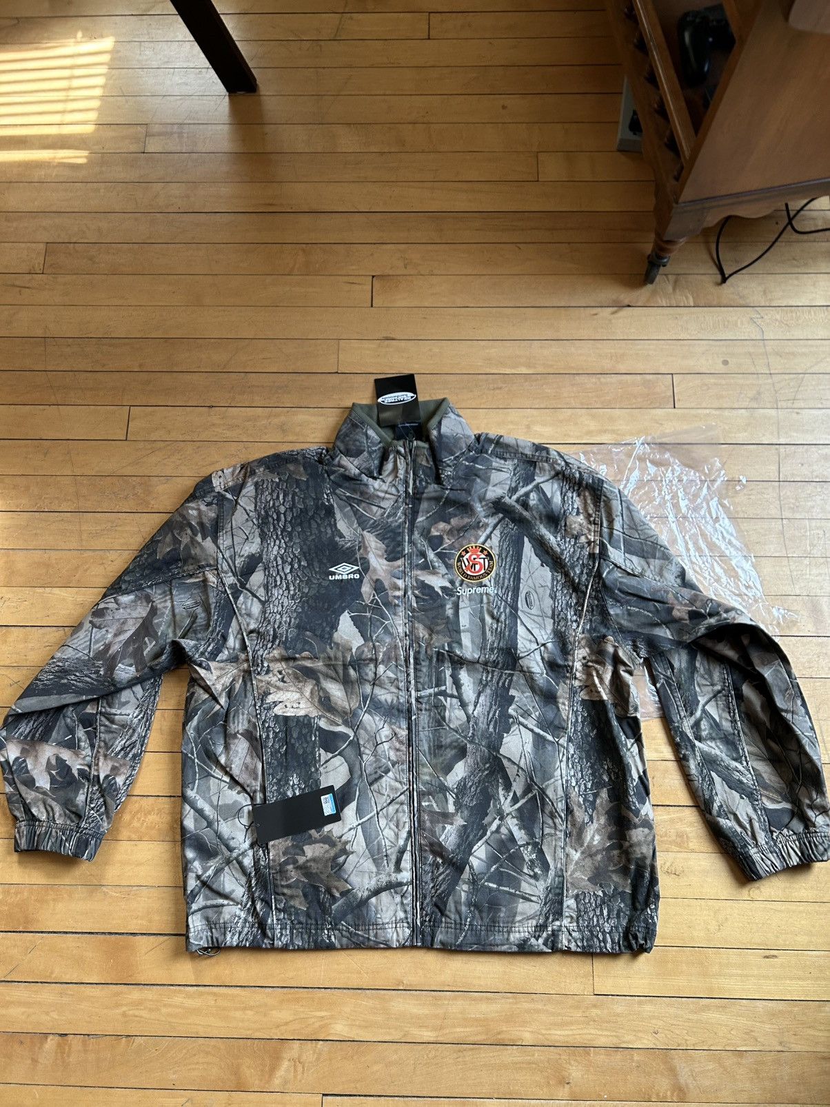 Supreme × Umbro Supreme umbro real tree track jacket | Grailed