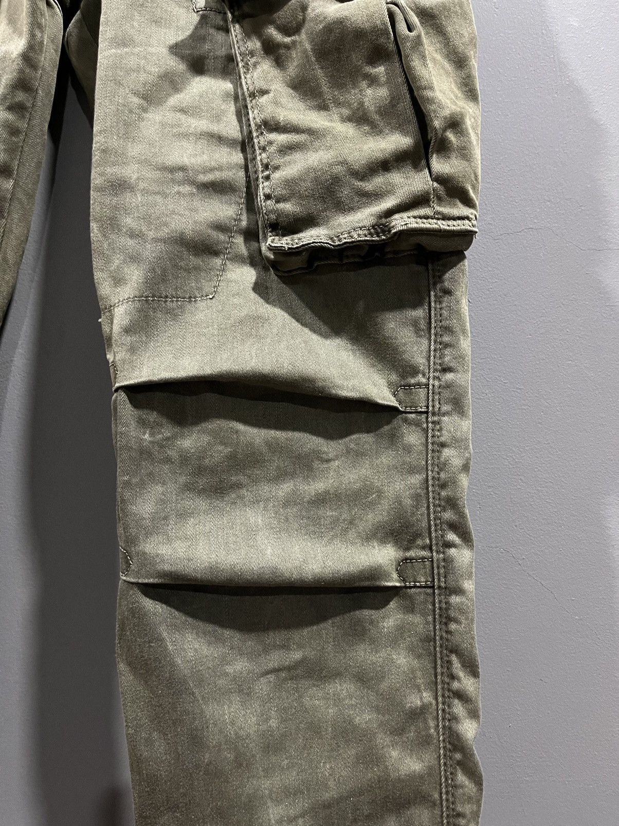 Balmain Balmain Skinny Fit Stretch Cotton Cargo Pants Size US 36 / EU 52 - 6 Thumbnail