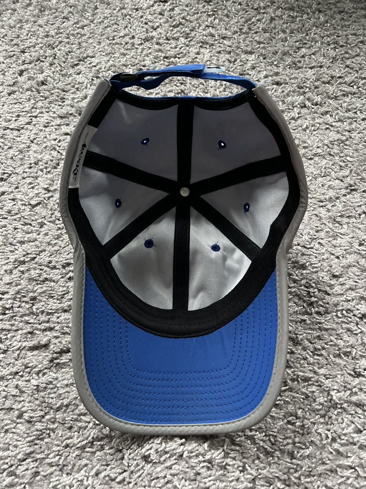 Awake NY Awake NY Blue Reflective Brim Hat Cap Size ONE SIZE - 4 Thumbnail
