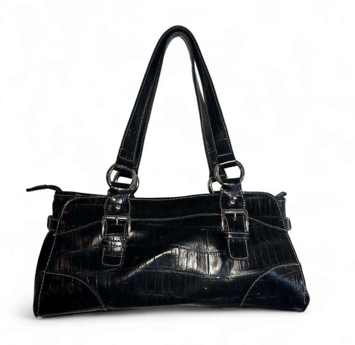 Other East 5th Vintage Black faux leather shoulder bag Size ONE SIZE - 1 Thumbnail