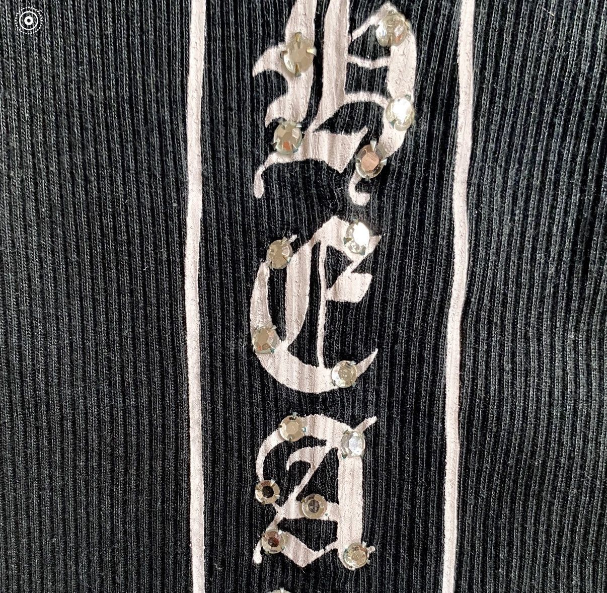 Chrome Hearts Chrome hearts Swarovski studded spell out tank top 90s Size ONE SIZE - 6 Thumbnail