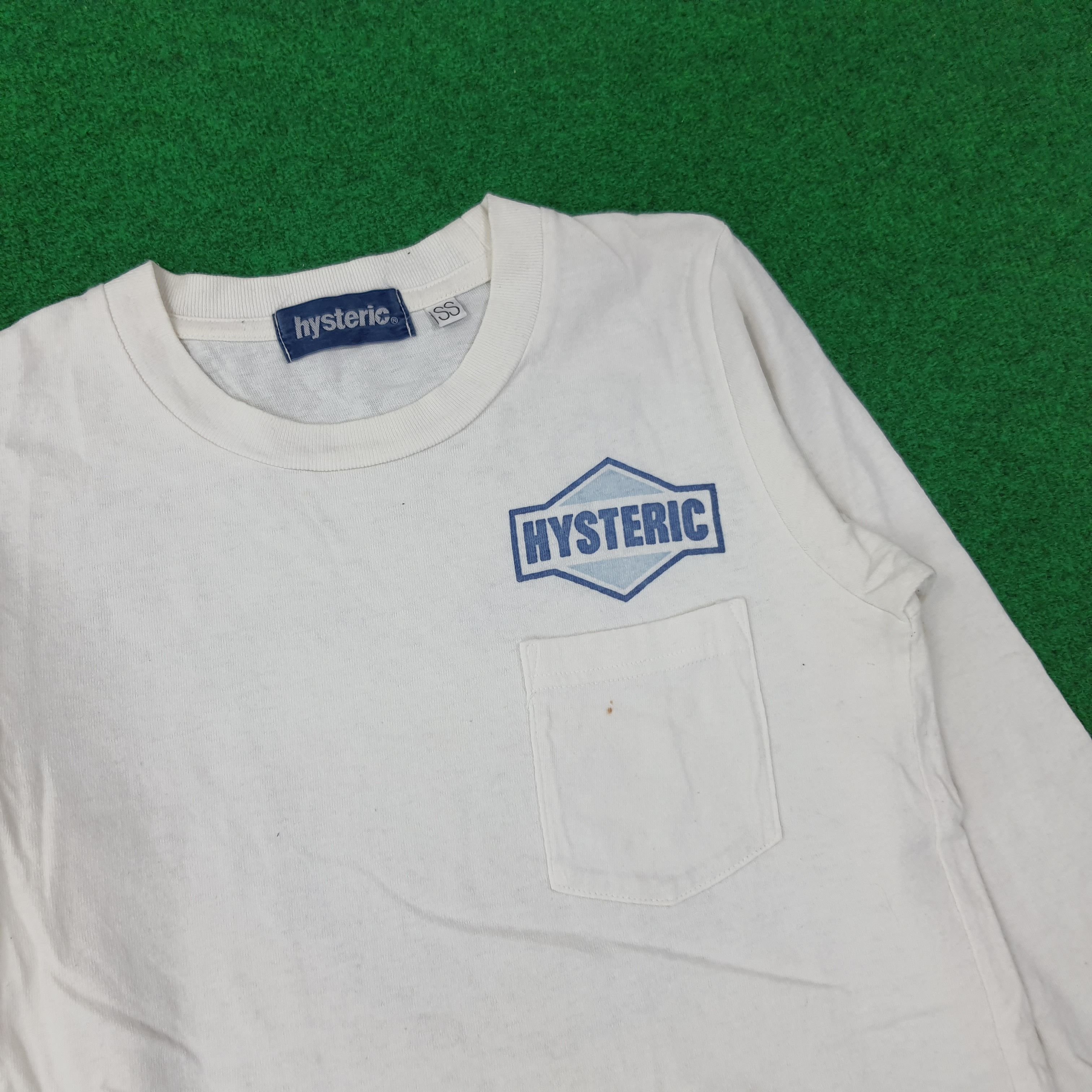 Hysteric Glamour Vintage Hysteric Glamour Japan Surfing Pocket Tees C267N16 Size US XS / EU 42 / 0 - 4 Thumbnail