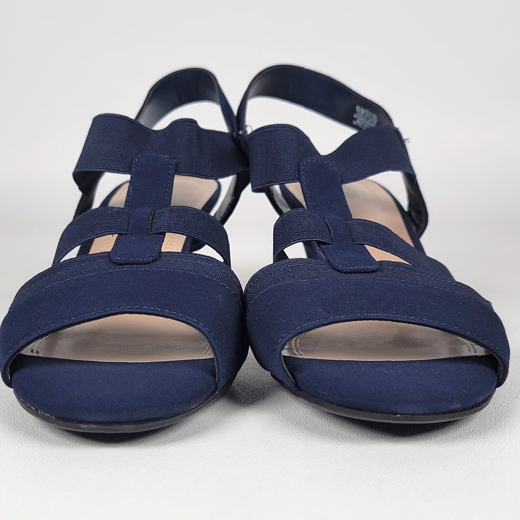 Vintage East 5th Memory Foam Strappy Sandals Women Blue Size 8.5 M Size US 9 / IT 39 - 3 Thumbnail
