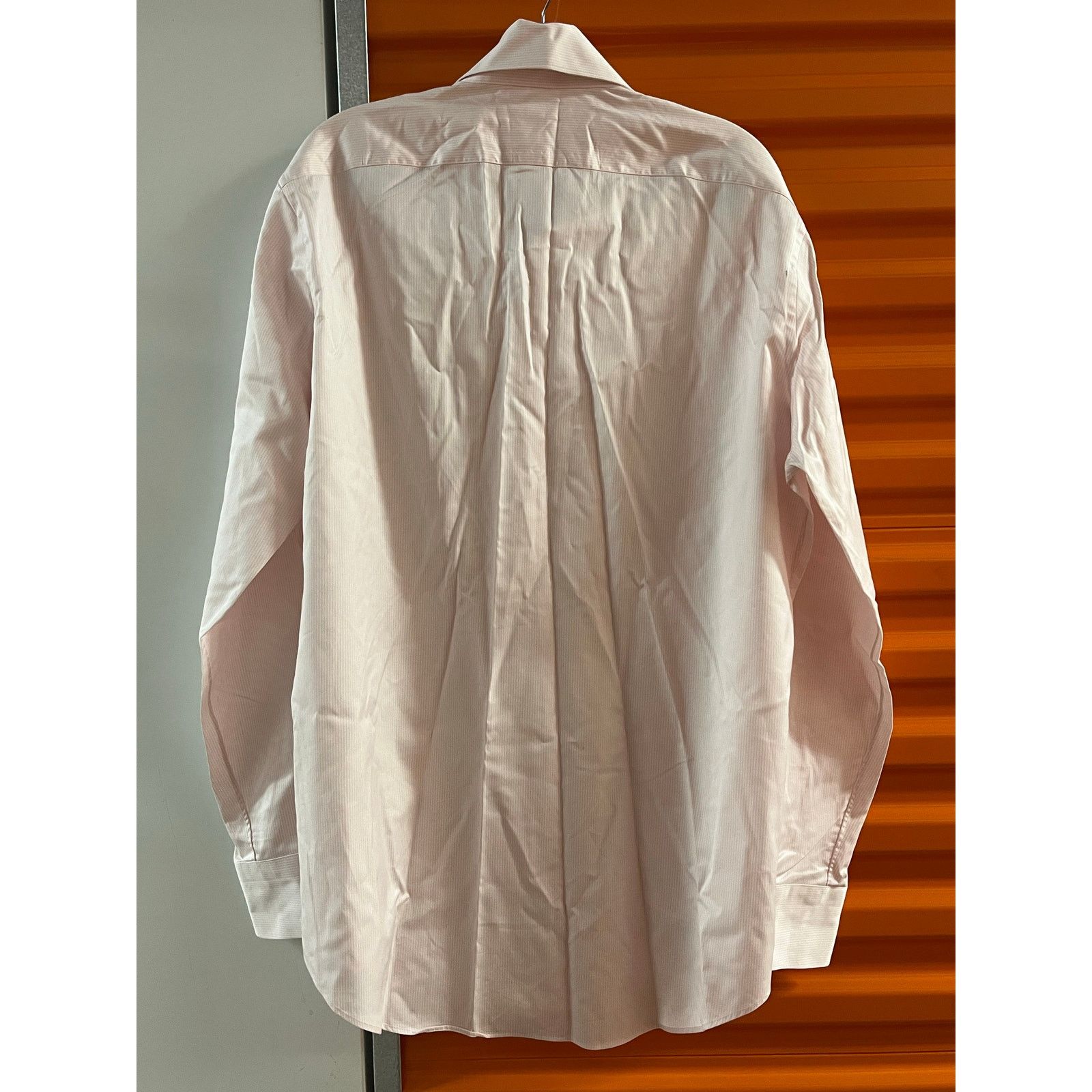 Suitsupply SuitSupply - Thomas Mason Button Shirt / Pink / 17 3/4 Size US XL / EU 56 / 4 - 2 Thumbnail