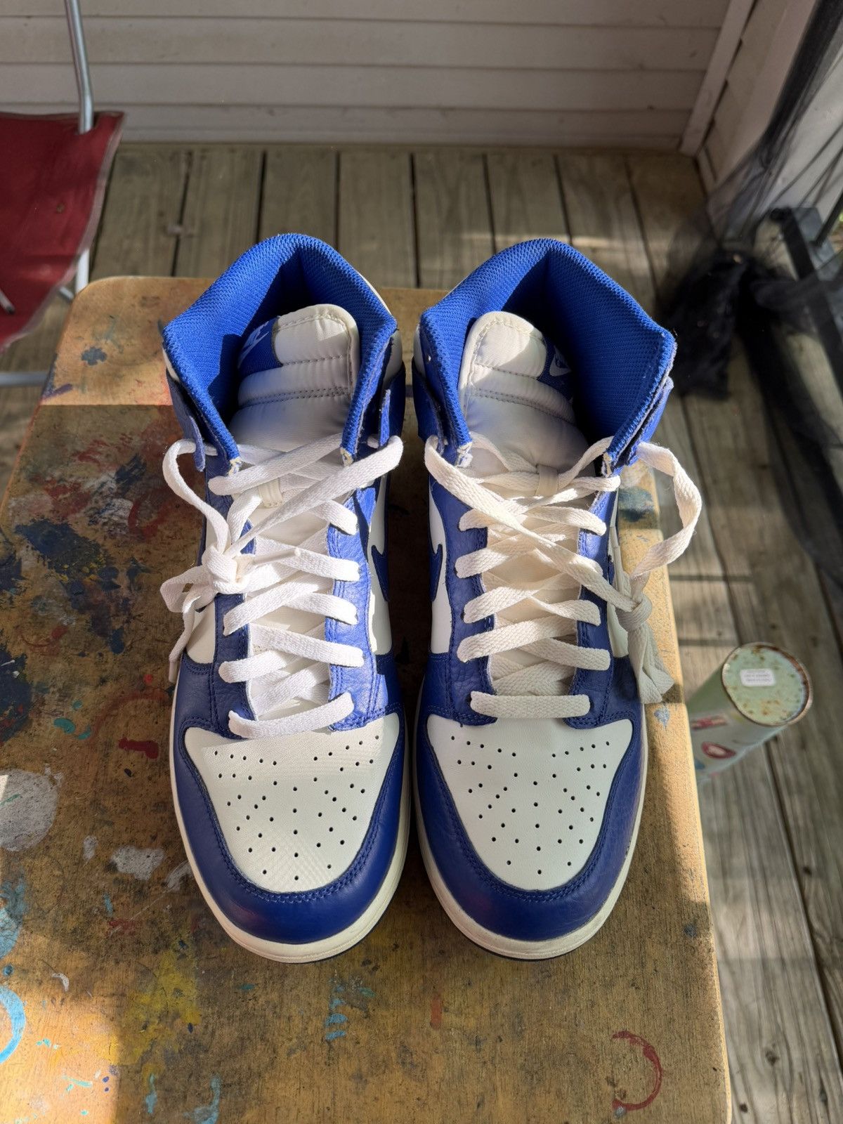 Nike 2011 Nike Dunk High College Pack Duke University Size US 10.5 / EU 43-44 - 1 Thumbnail