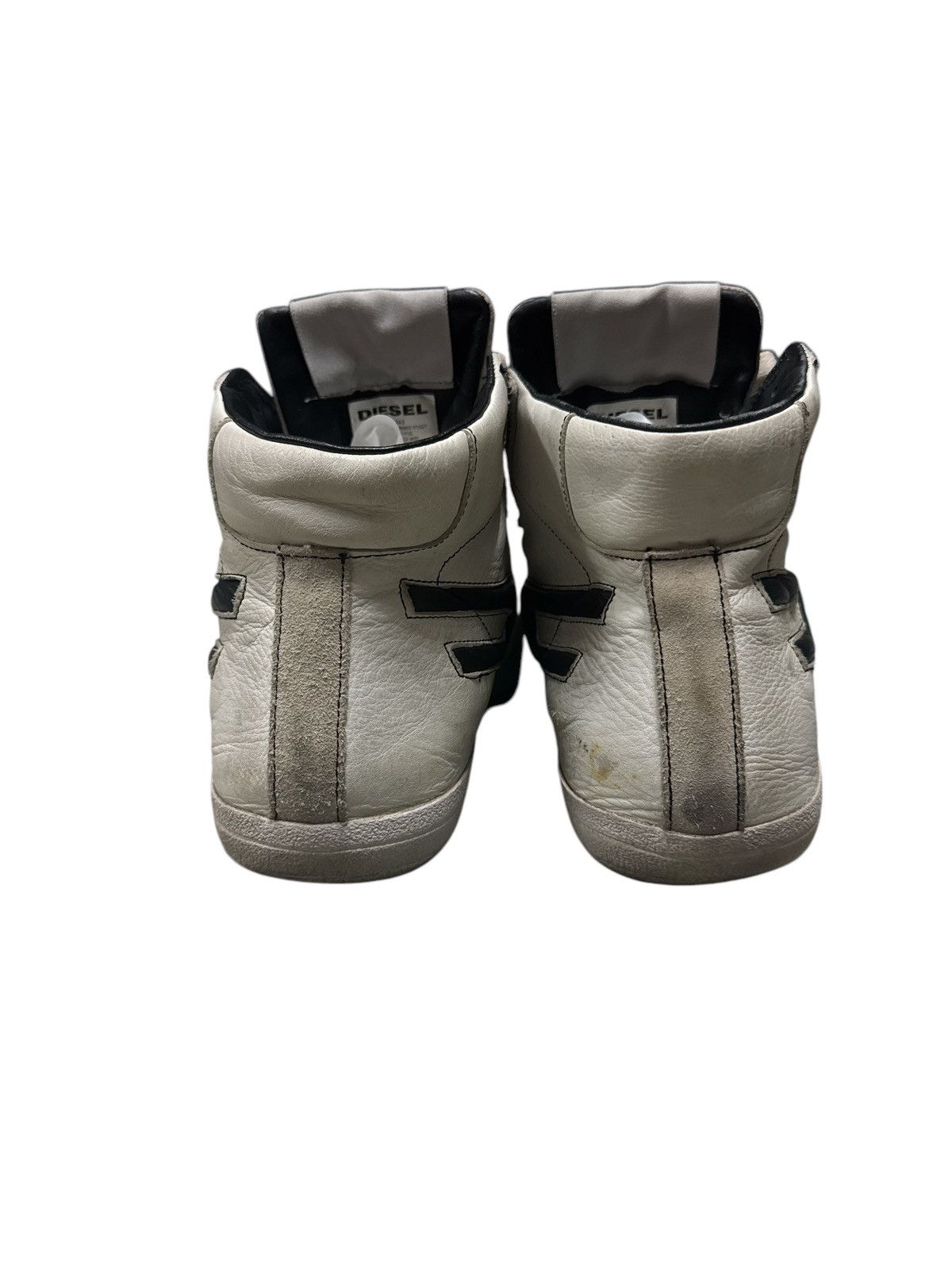 Diesel DIESEL LEATHER HI-TOP SHOES SKATEBOARDING Size US 10 / EU 43 - 4 Thumbnail