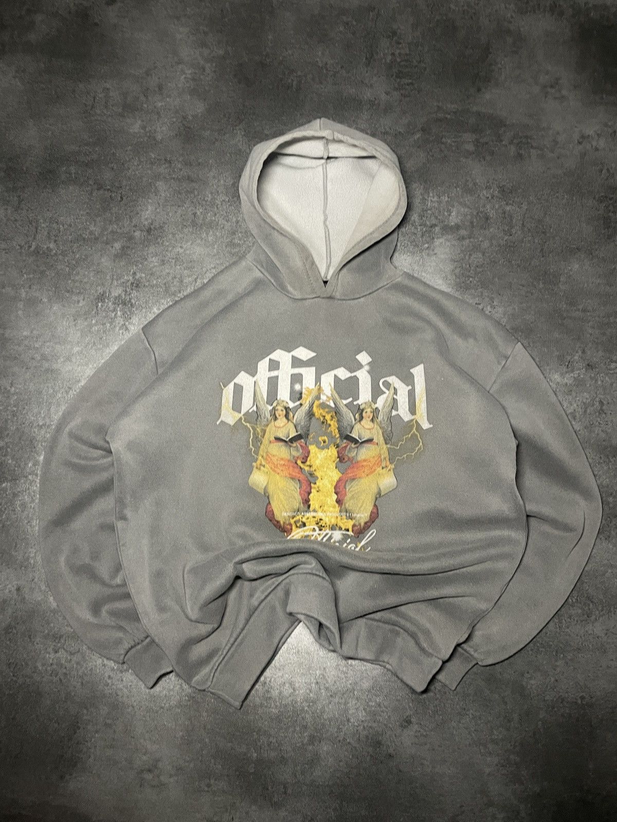 Vintage 🔥Offers🔥Streetwear Spellout Hoodie Boxy Fit Cozy Hype Size US M / EU 48-50 / 2 - 1 Thumbnail