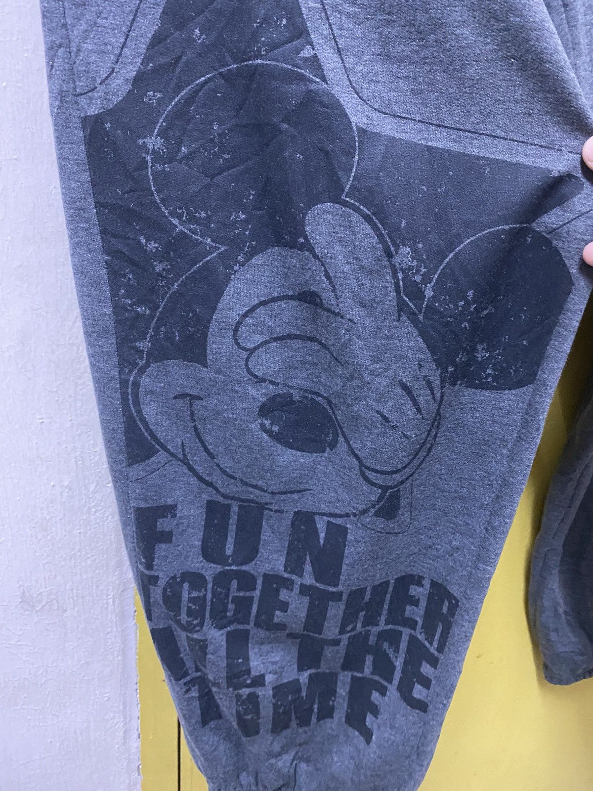 Disney Mickey Mouse Joggers Pants Size US 34 / EU 50 - 4 Thumbnail