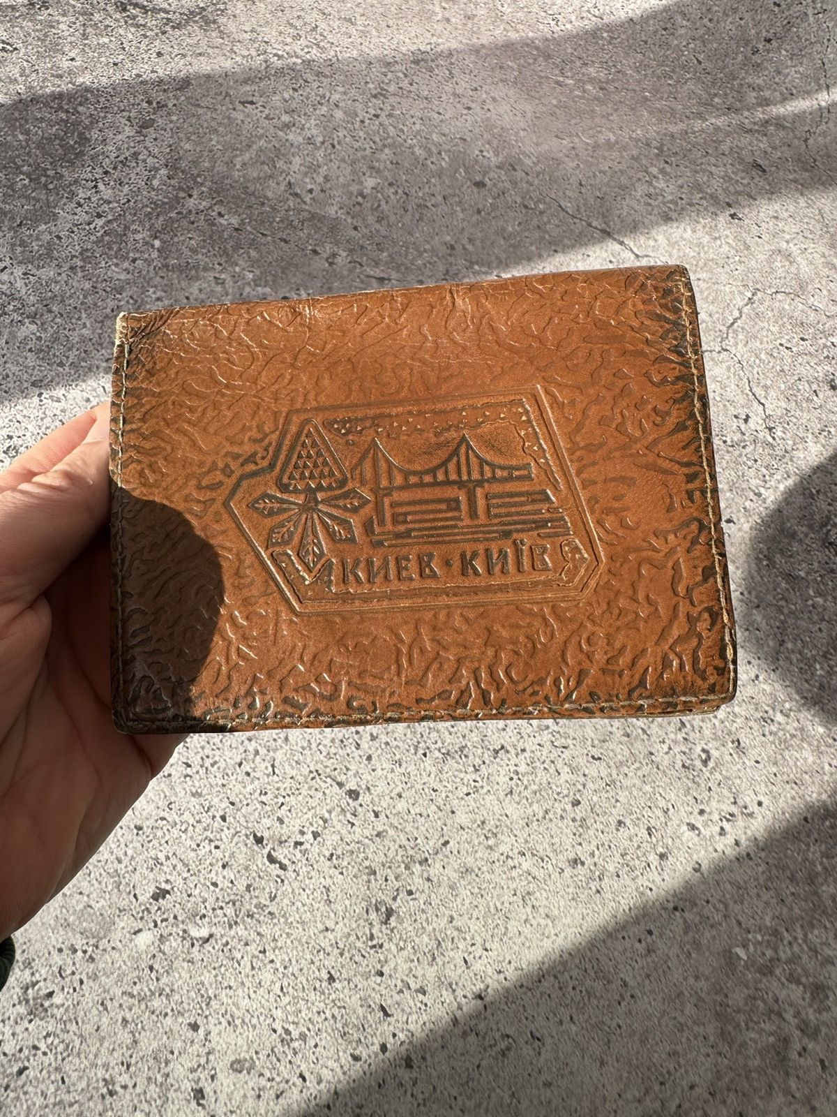 Vintage Vintage Kyiv Wallet 80s ussr leather Size ONE SIZE - 1 Thumbnail