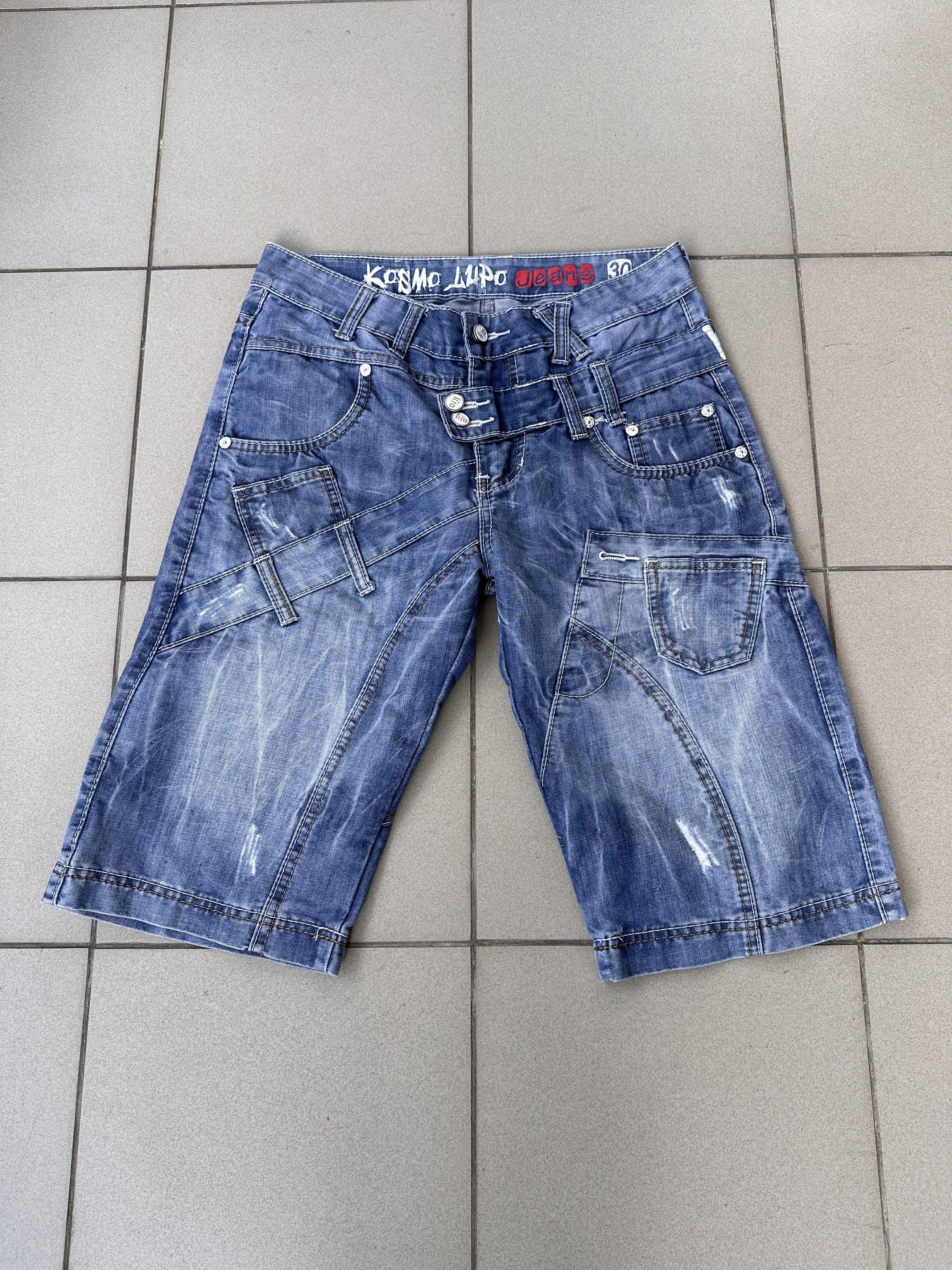 Vintage Vintage hip hop rap baggy shorts denim Kosmolupo Size US 30 / EU 46 - 4 Thumbnail
