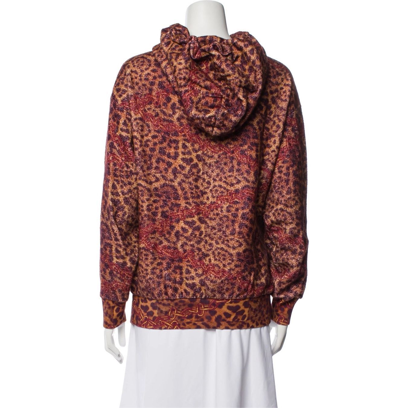 Aries Aries Leopard Print Hoodie Sweatshirt Women’s S Size S / US 4 / IT 40 - 2 Thumbnail