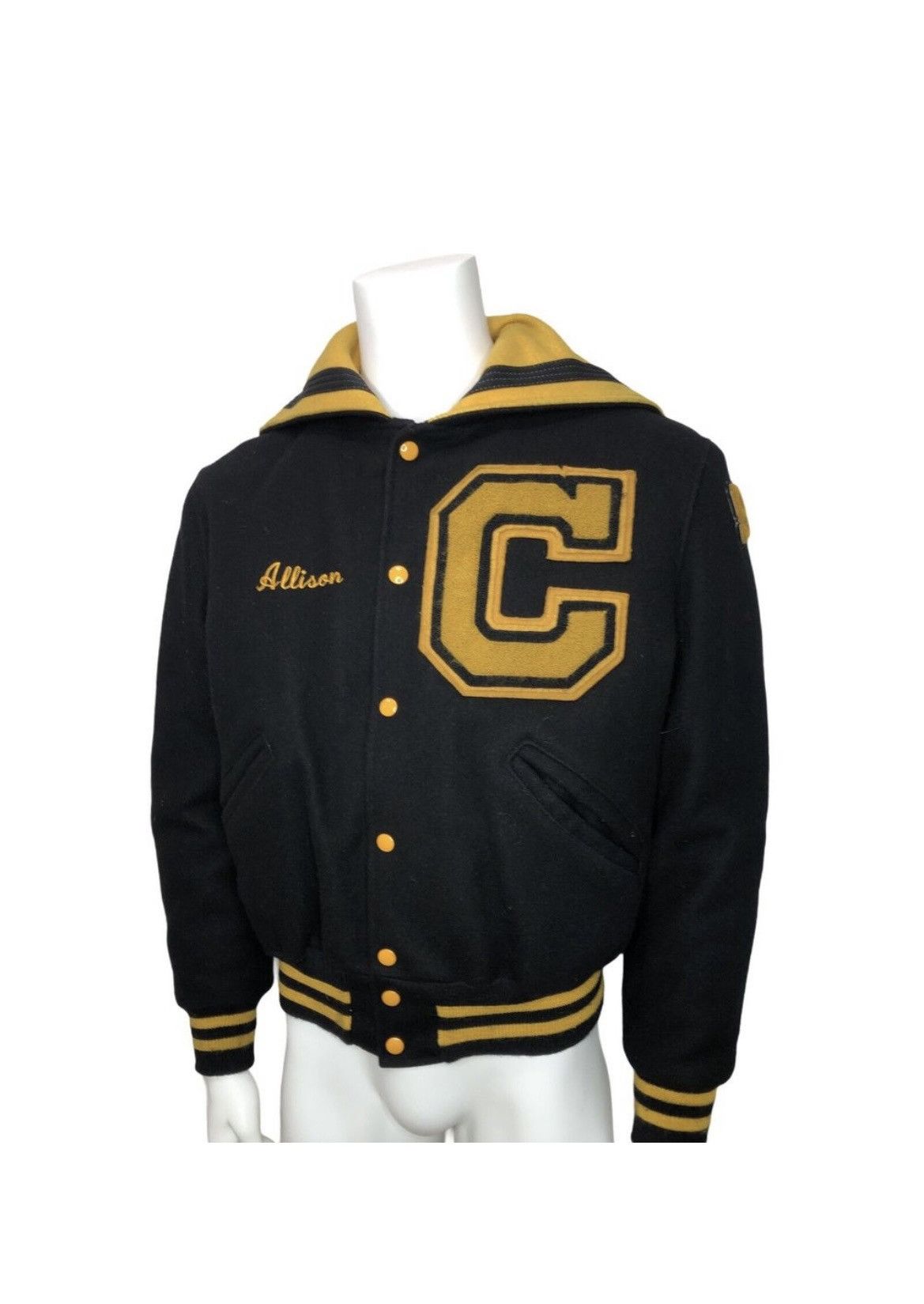 Vintage MEGA RARE! Vintage VARSITY Sailor Jacket Wool 1993 Lions Size US XL / EU 56 / 4 - 1 Thumbnail