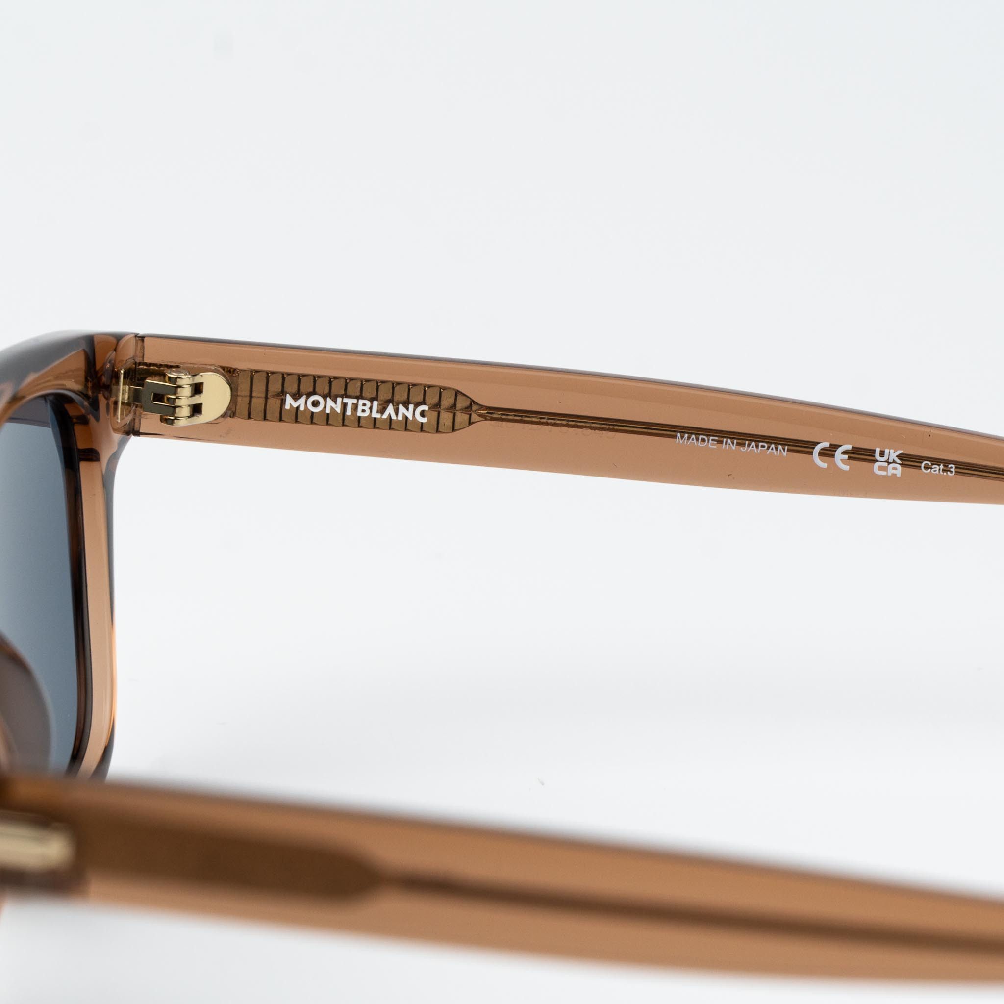 Montblanc Montblanc Men Sunglasses Square MB0263S 005 NEW AUTHENTIC Size ONE SIZE - 7 Thumbnail