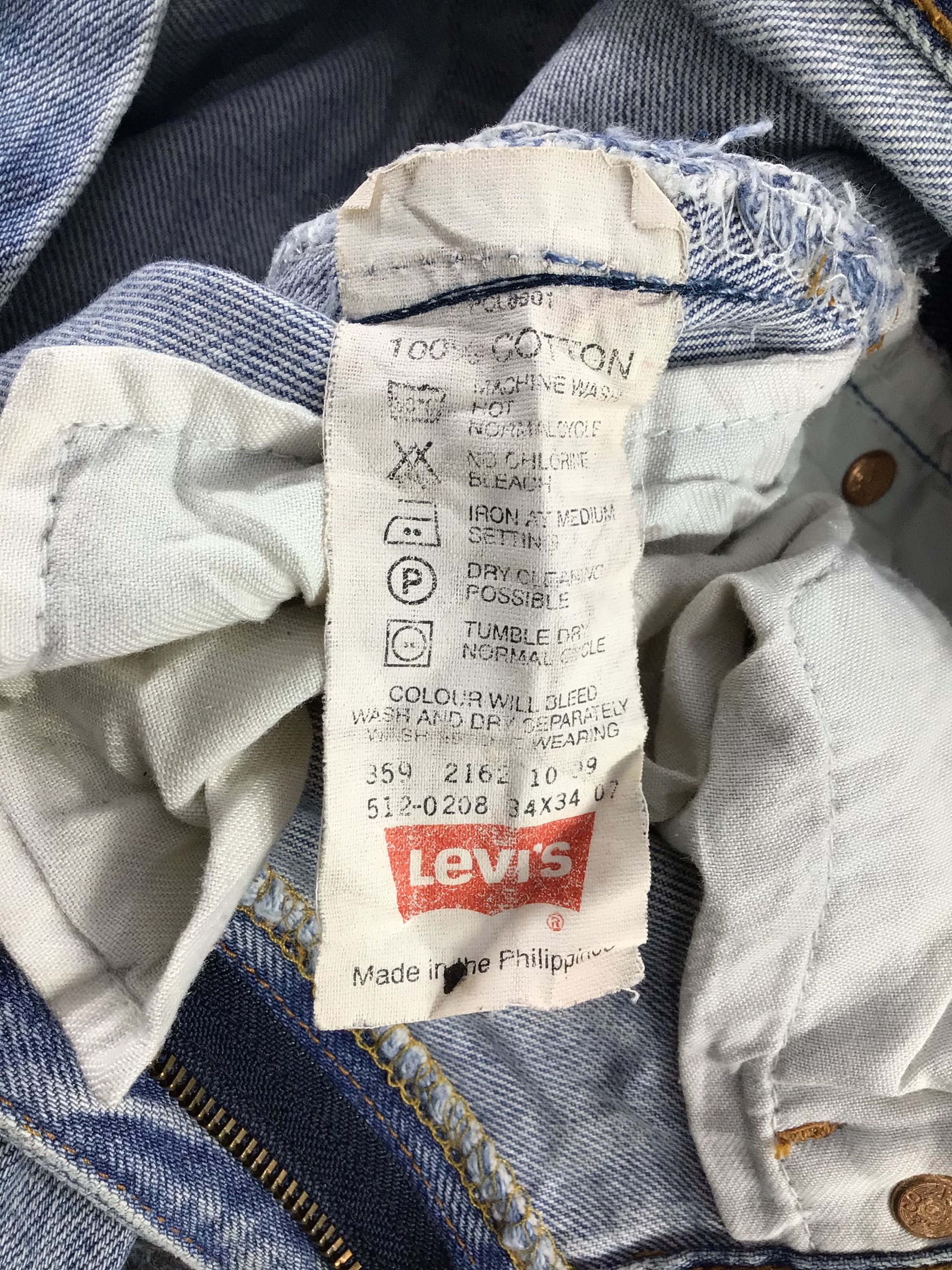 Levi's × Vintage Vintage Levis 359 Jeans-JM304 Size US 33 - 9 Thumbnail