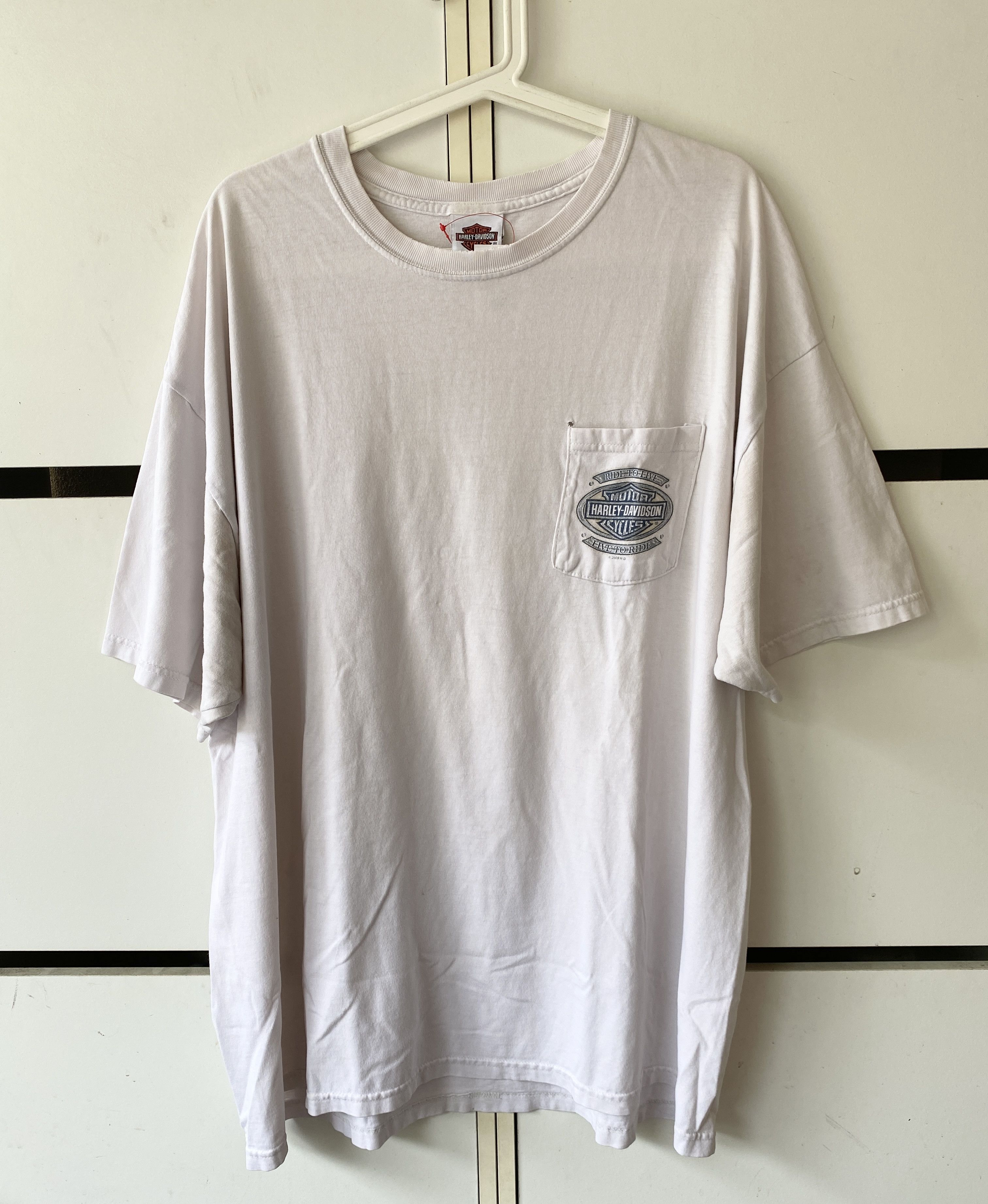 Harley Davidson Y2K FAULTLINE HARLEY DAVIDSON T SHIRT Size US XXL / EU 58 / 5 - 2 Thumbnail