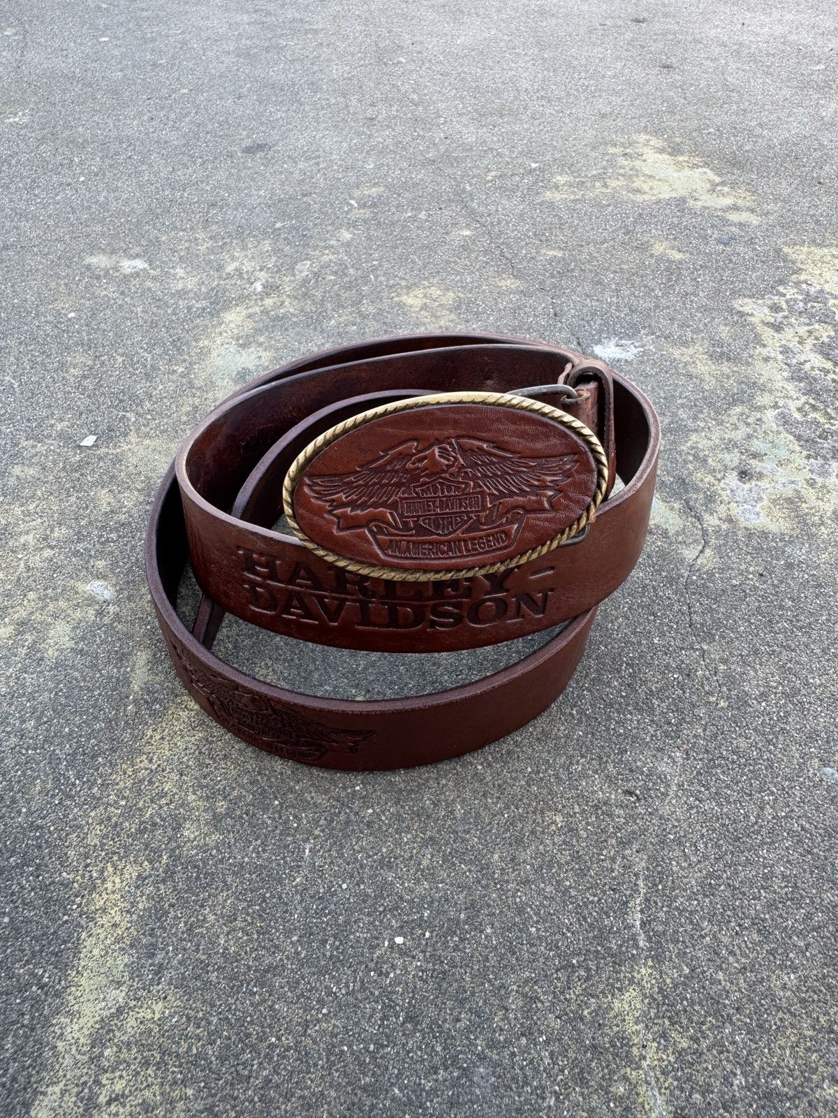 Harley Davidson Vintage Harley Davidson Belt Size ONE SIZE - 9 Thumbnail