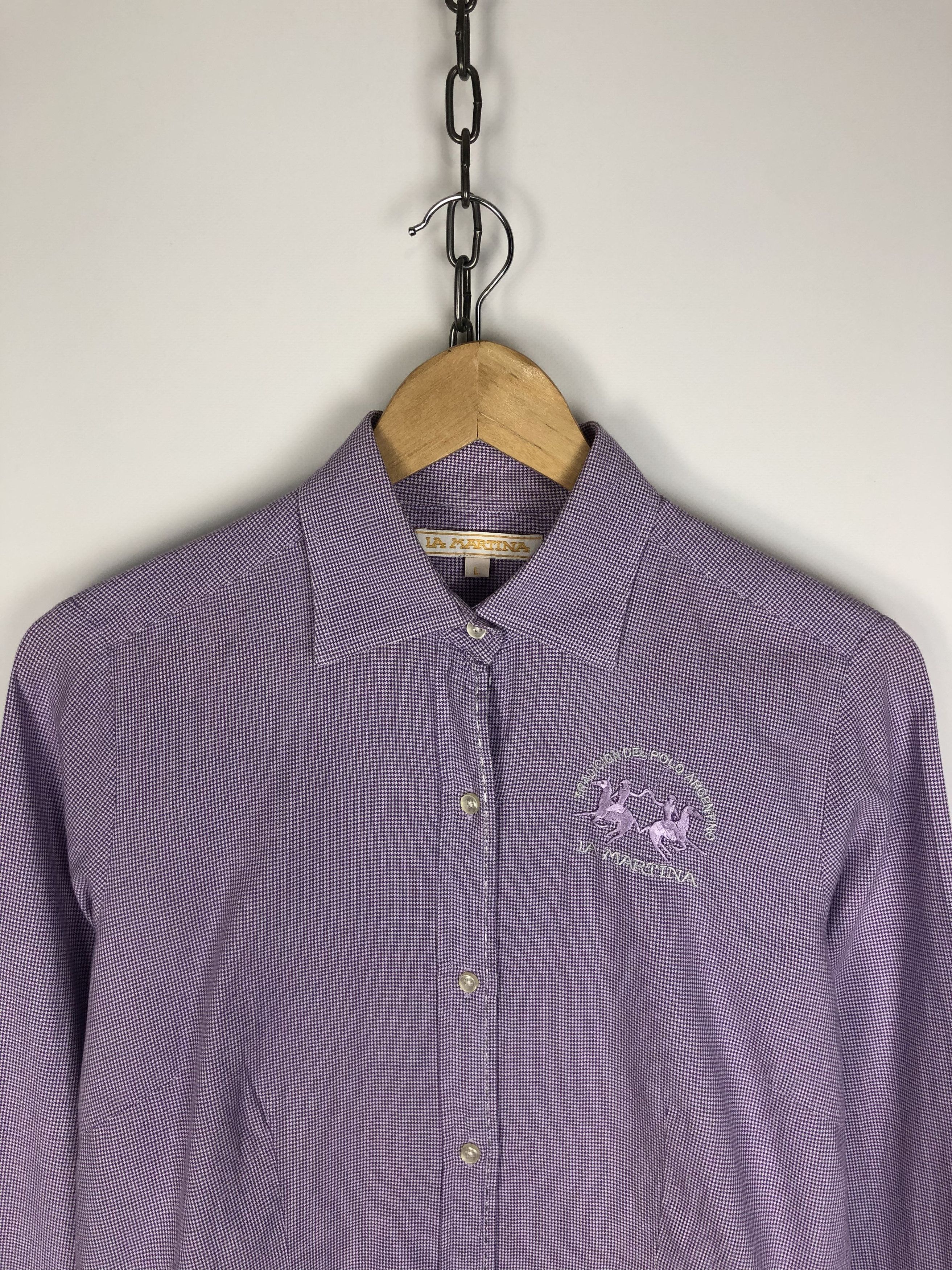 La Martina La Martina Shirt Polo Society size L Size US L / EU 52-54 / 3 - 2 Thumbnail