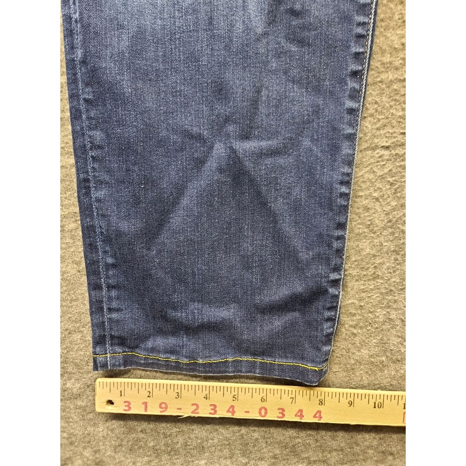 Vintage Mavi Jeans Mens 40x32 Zach Regular Fit Straight Leg Stretch Comfort Denim Blue 5-Pocket City College Preppy Mens Regular Jeans Size US 40 / EU 56 - 7 Thumbnail