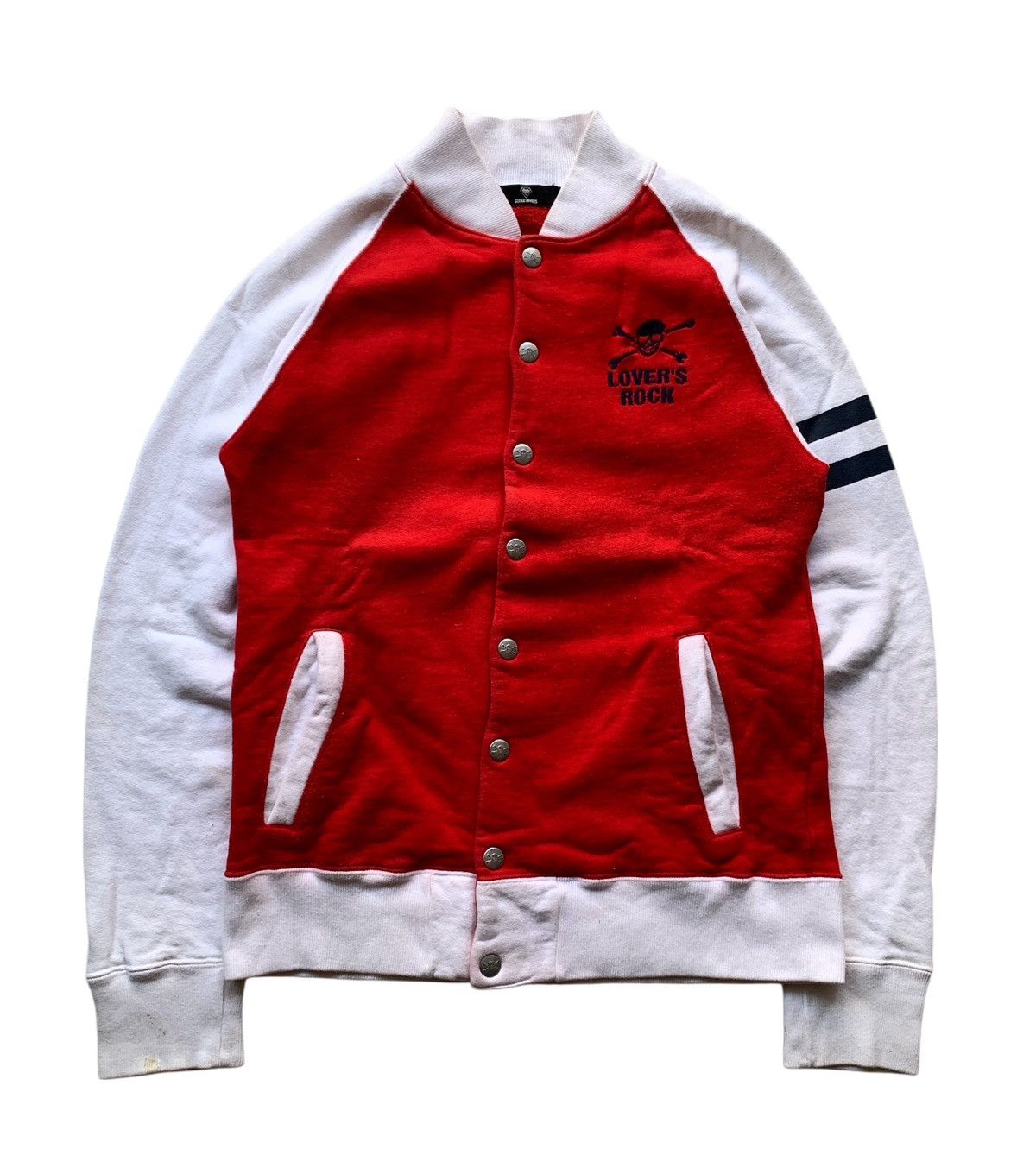 Japanese Brand Vintage Super Lovers Skull Hysteric Glamour Tracktop Jacket Size US S / EU 44-46 / 1 - 5 Thumbnail