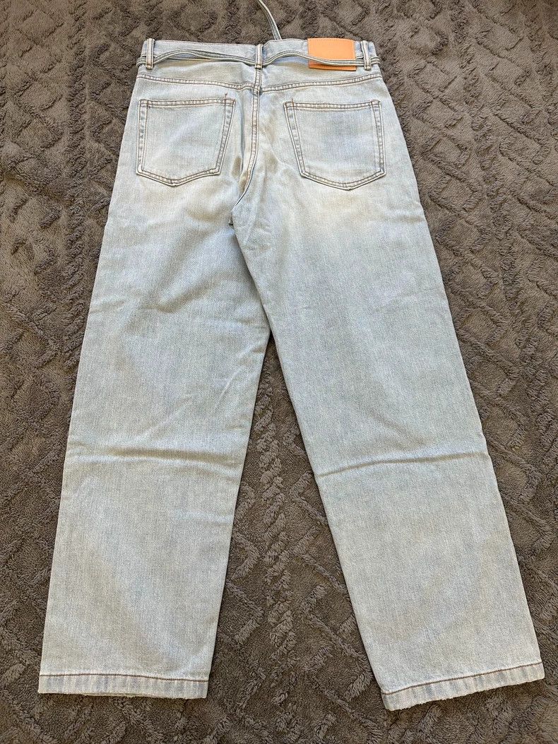 Acne Studios acne studios Lace-up wide-leg jeans 2502-Nextarrow Size US 32 / EU 48 - 2 Thumbnail