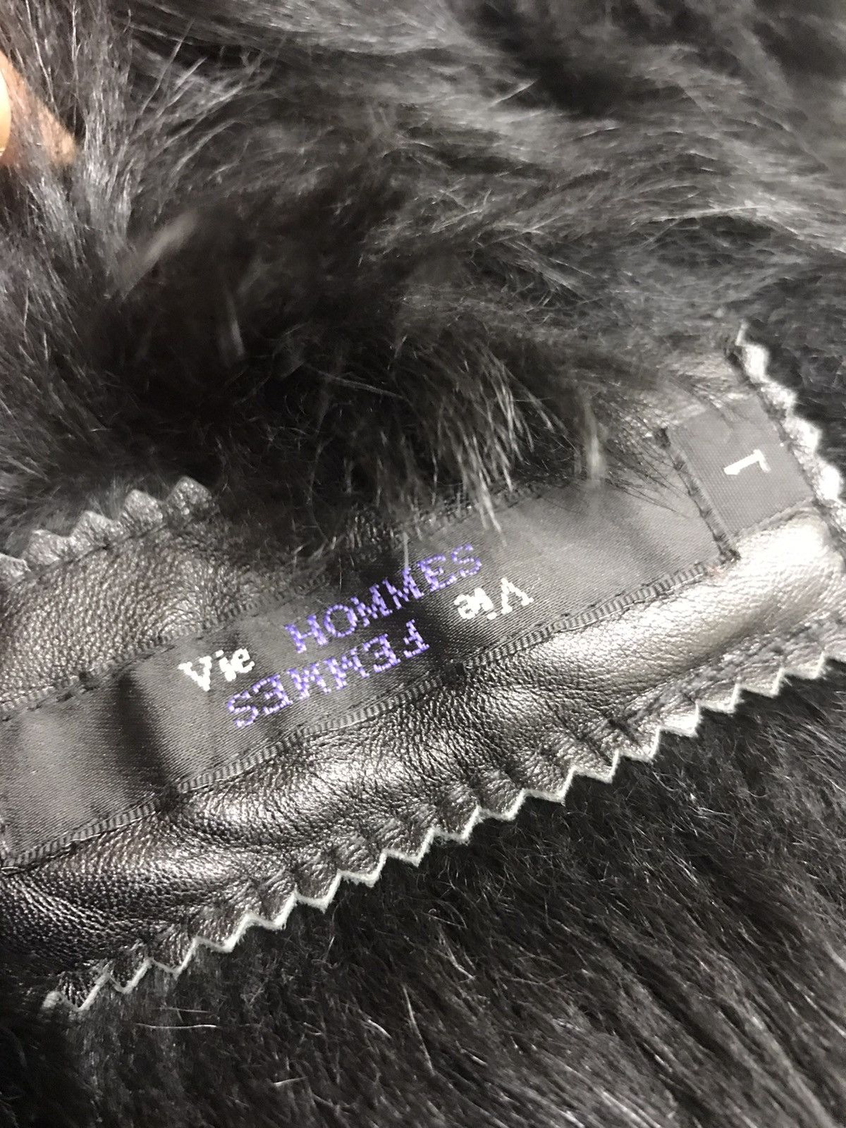 Japanese Brand 💥ARCHIVAL💥Vie Homme Ve Femme Patch Goatskin Leather Jacket Size US S / EU 44-46 / 1 - 20 Thumbnail