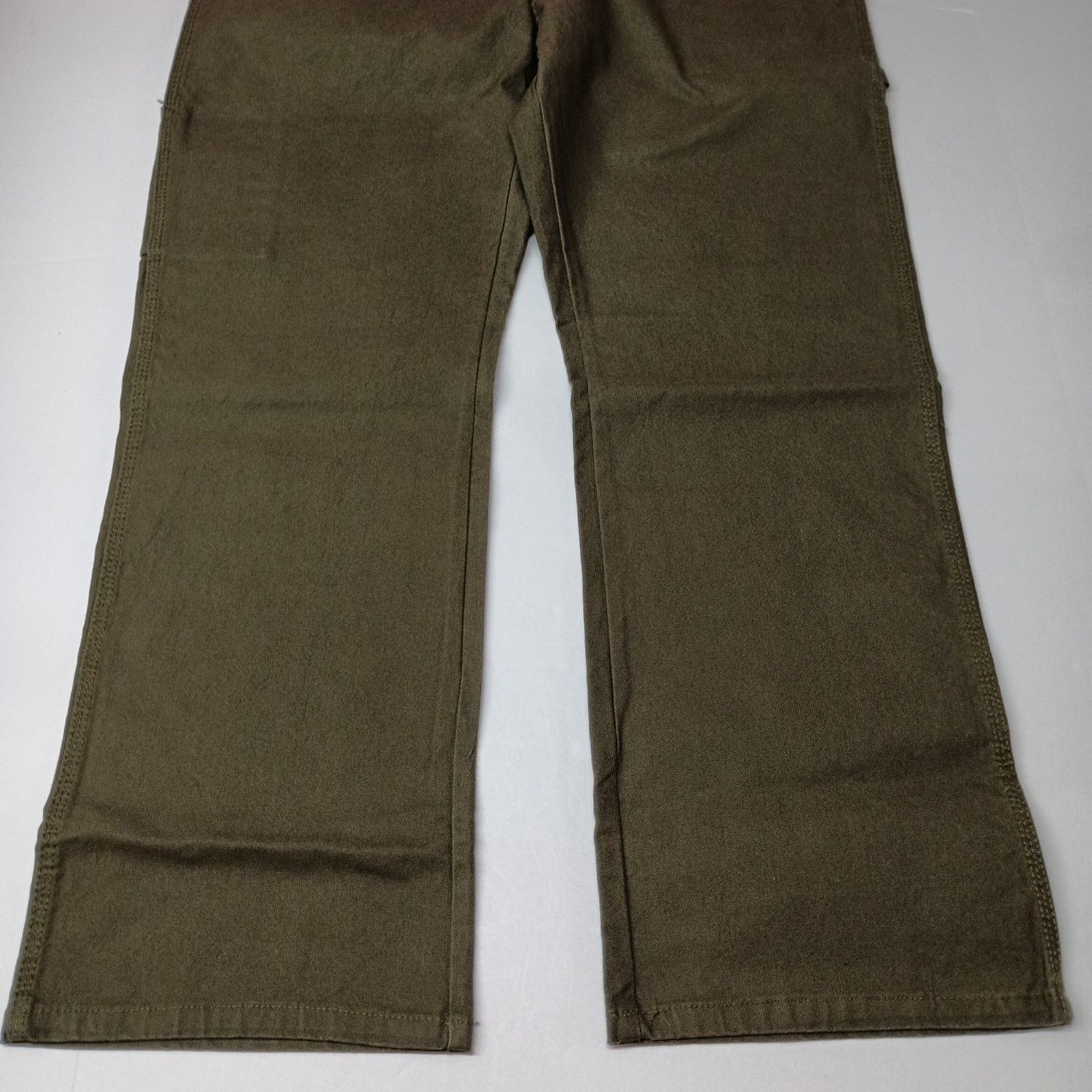 Dickies Dickies Carpenter Pants Mens 38x30 Green Duck Canvas Utility Size US 38 / EU 54 - 3 Thumbnail