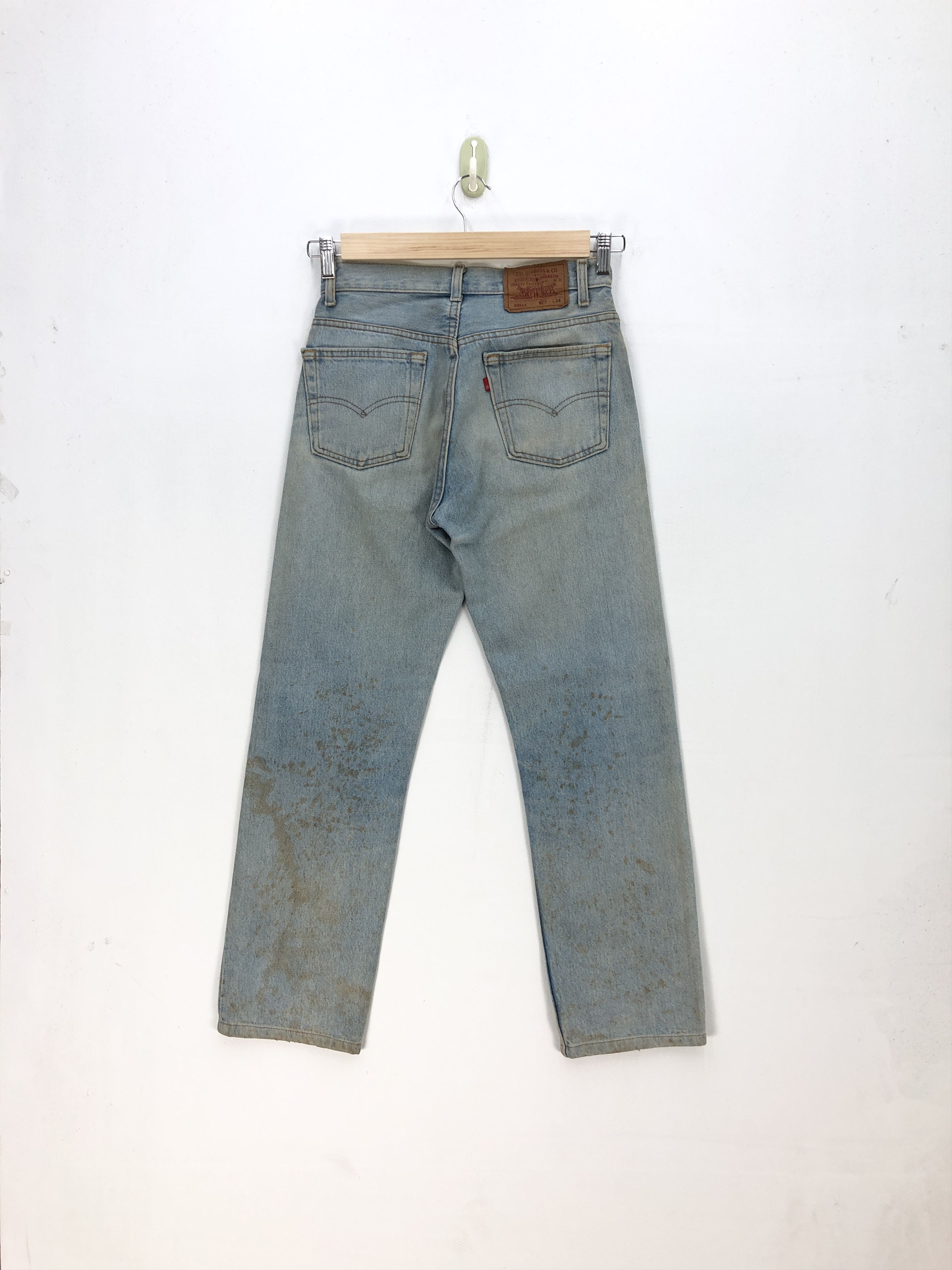 Levi's Vintage Levi's 501xx Sun Faded Jeans Levis Light Wash Denim Size 28" / US 6 / IT 42 - 2 Thumbnail