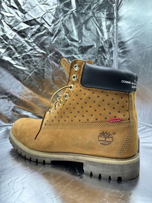 Timberland 6 boot supreme x comme des garcons wheat sale