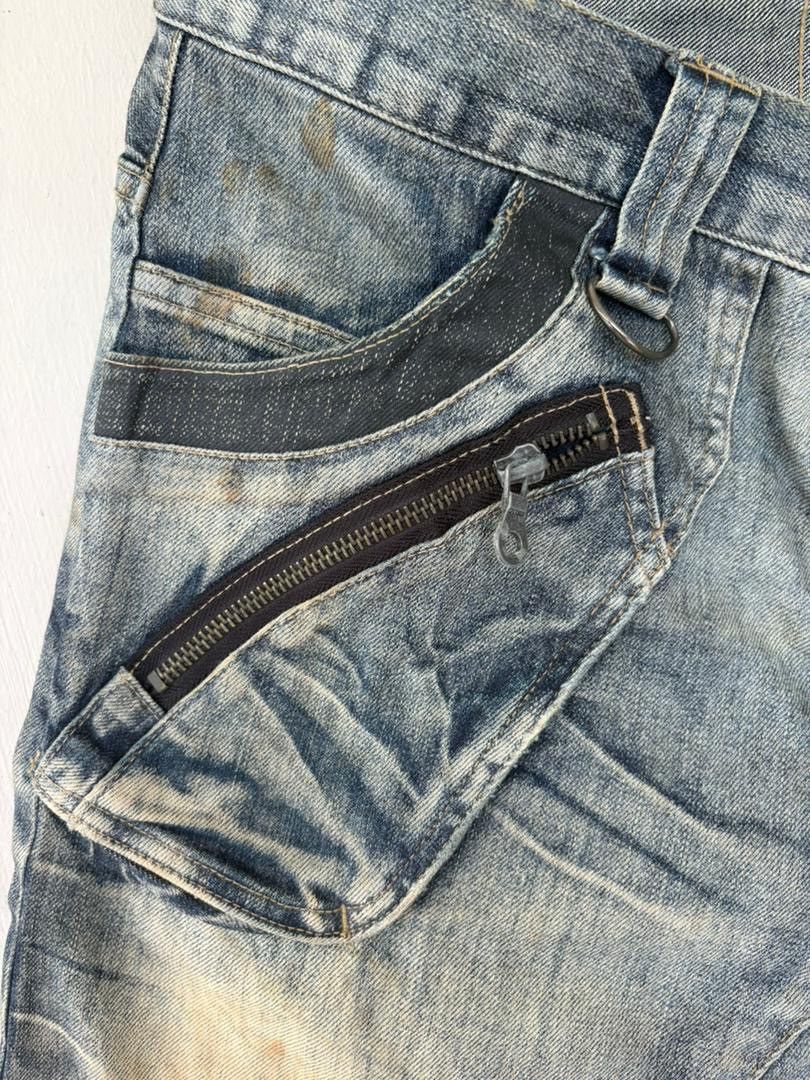 PPFM VTG PPFM Denim Pant Curve Design Rare Design Size US 34 / EU 50 - 12 Thumbnail