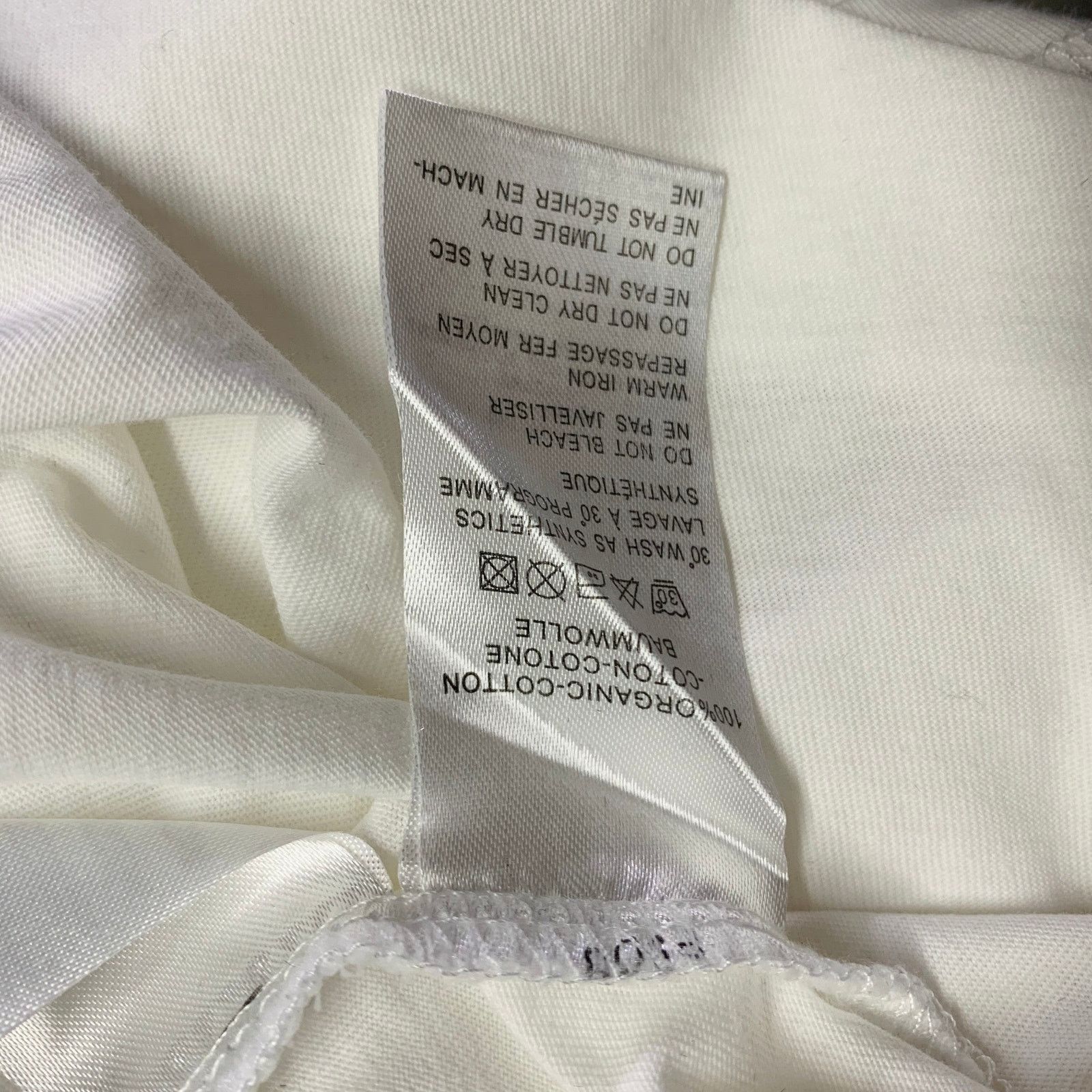 Paul Smith Size L White Multi Color Zebra Cotton Short Sleeve T-shirt Size US L / EU 52-54 / 3 - 5 Thumbnail