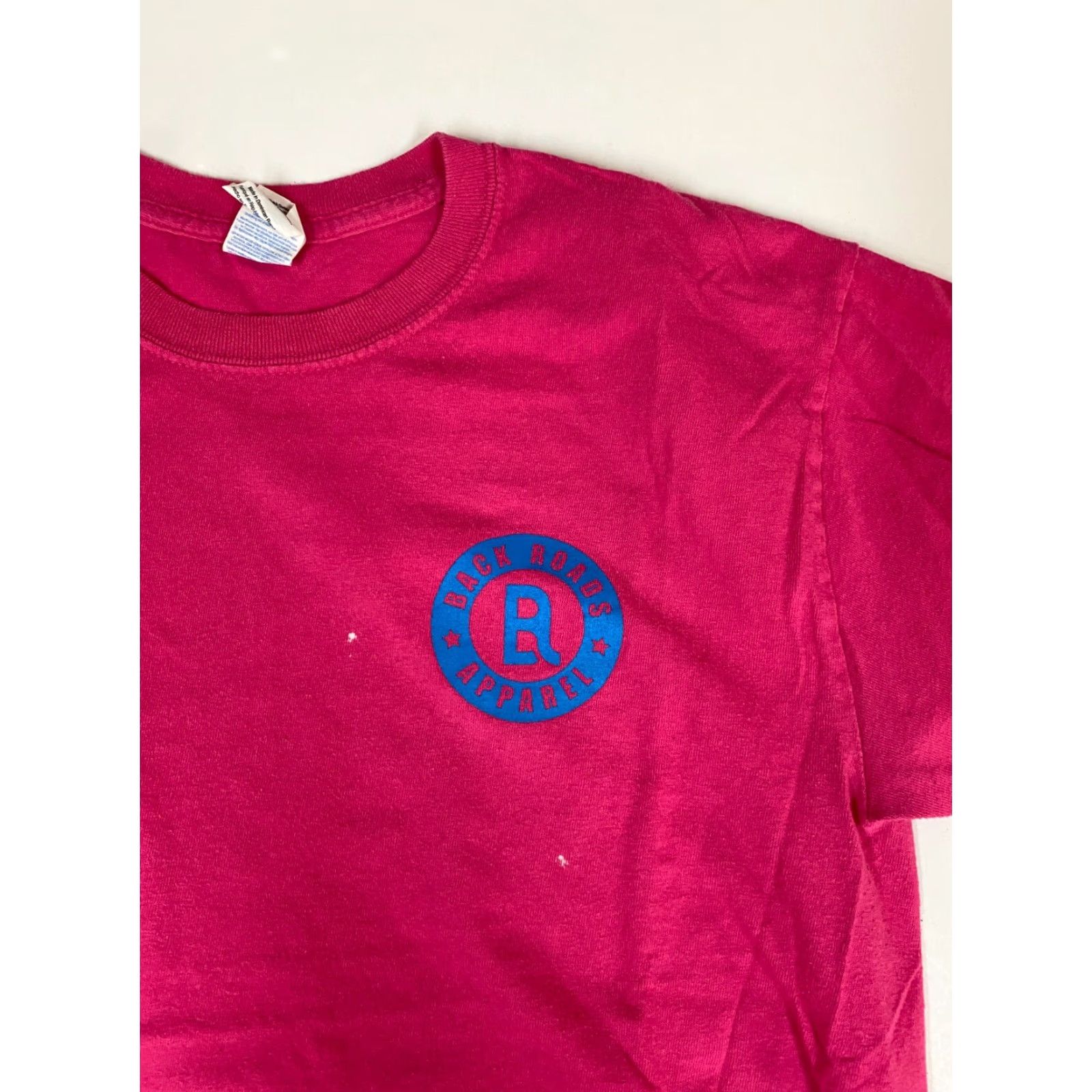 Gildan Mens Back Road Shirt Medium pink apparel Size US M / EU 48-50 / 2 - 4 Thumbnail