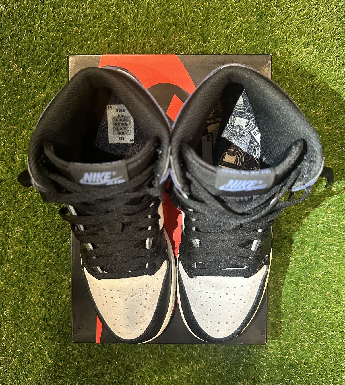 Jordan Brand Air Jordan Retro 1 High OG “Blue Moon” Size US 8.5 / IT 38.5 - 5 Thumbnail