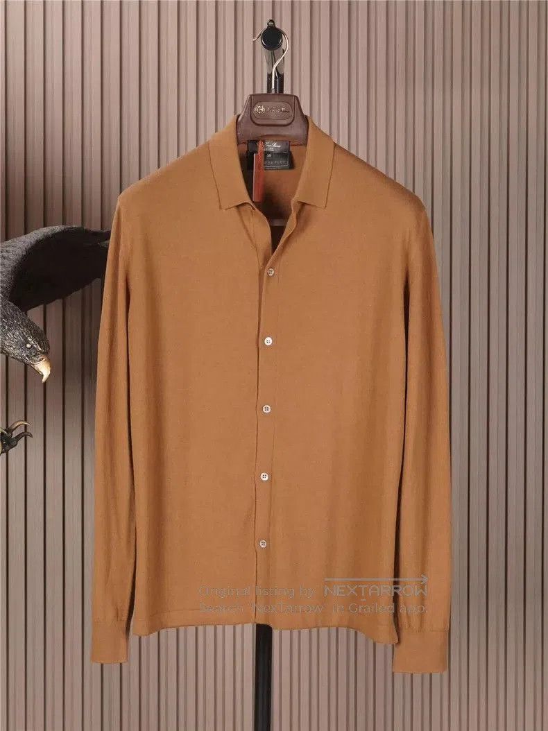 Loro Piana 100% Vicuna Knit Shirt.