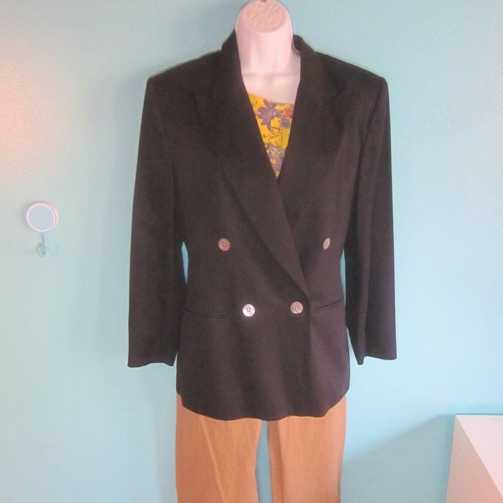 Georges Marciano Georges Marciano Womens Size 6 Vintage 80's Double Breasted Blazer Jacket Size S / US 4 / IT 40 - 1 Thumbnail