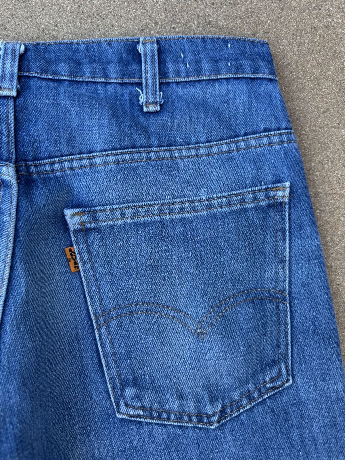 Levi's Vtg 80’s Levi’s 646 Orange Tab Bellbottom Flare Jeans 34x29 Size US 34 / EU 50 - 8 Thumbnail