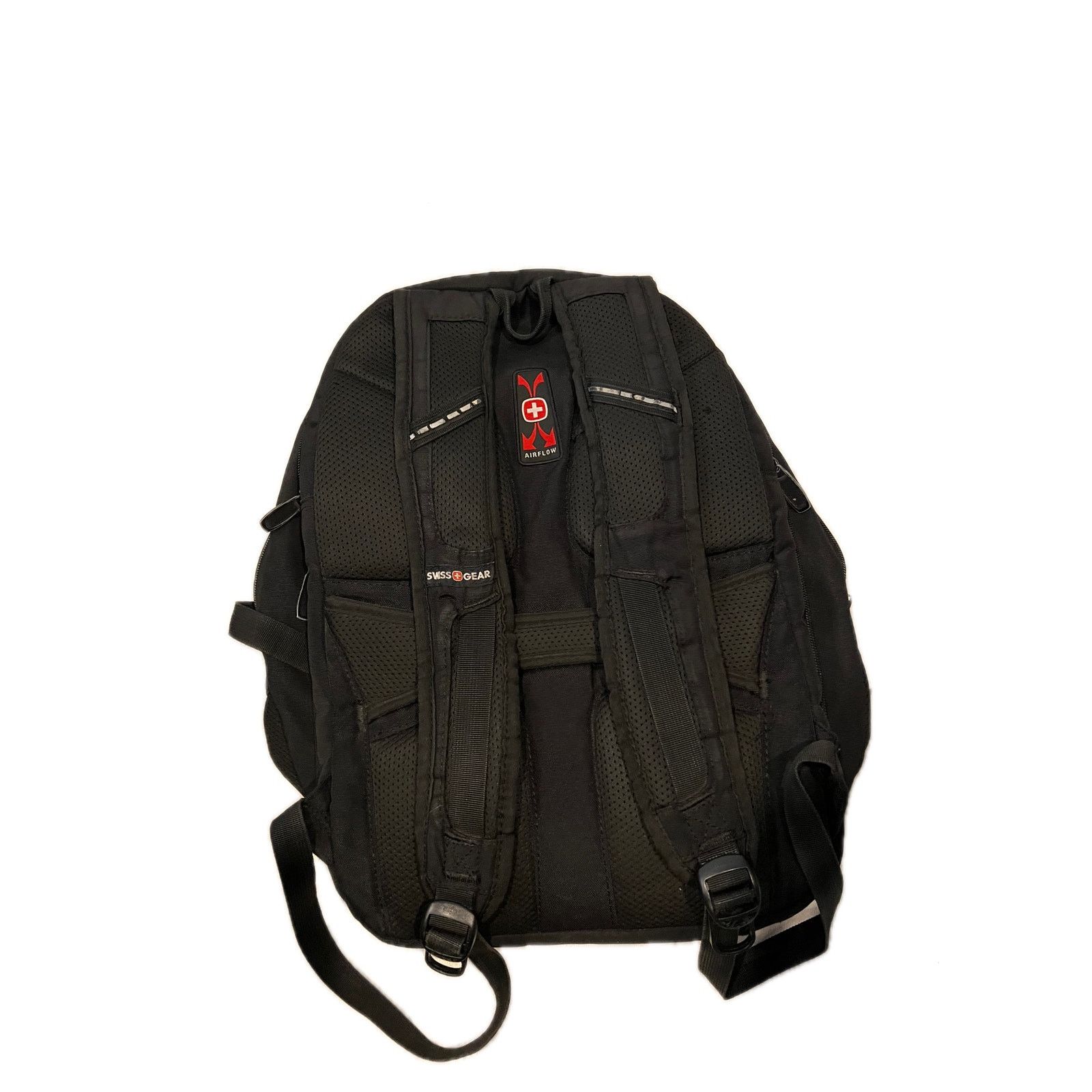 Swissgear Swiss Gear 3760 Laptop Backpack Black Red Size 42 - 2 Thumbnail