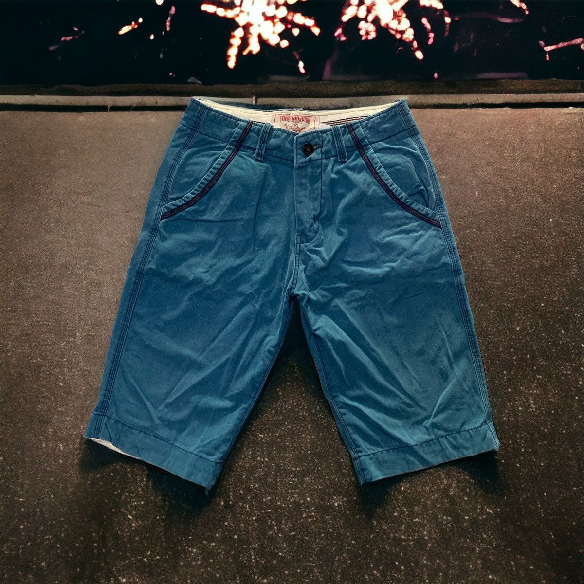 Affliction × True Religion True Religion Designer Short Pants Size US 31 - 1 Thumbnail
