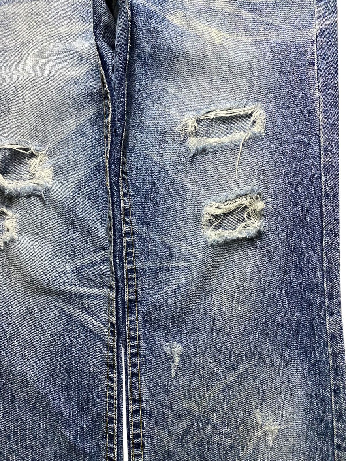 Beauty Beast Vintage 80’s Lolita Pepsi Cola Embroidered Baggy Jeans Size US 35 - 9 Thumbnail