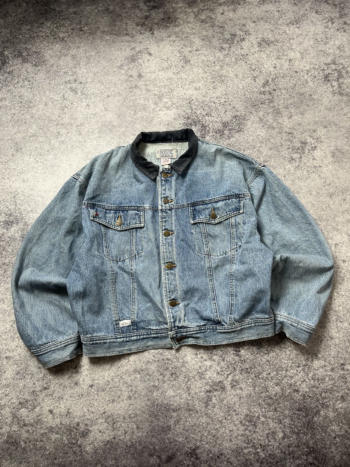 Marithe + Francois Girbaud 🔥90'S Marithe Francois Girbaud Archive Denim Cropped Jacket Size US S / EU 44-46 / 1 - 10 Thumbnail