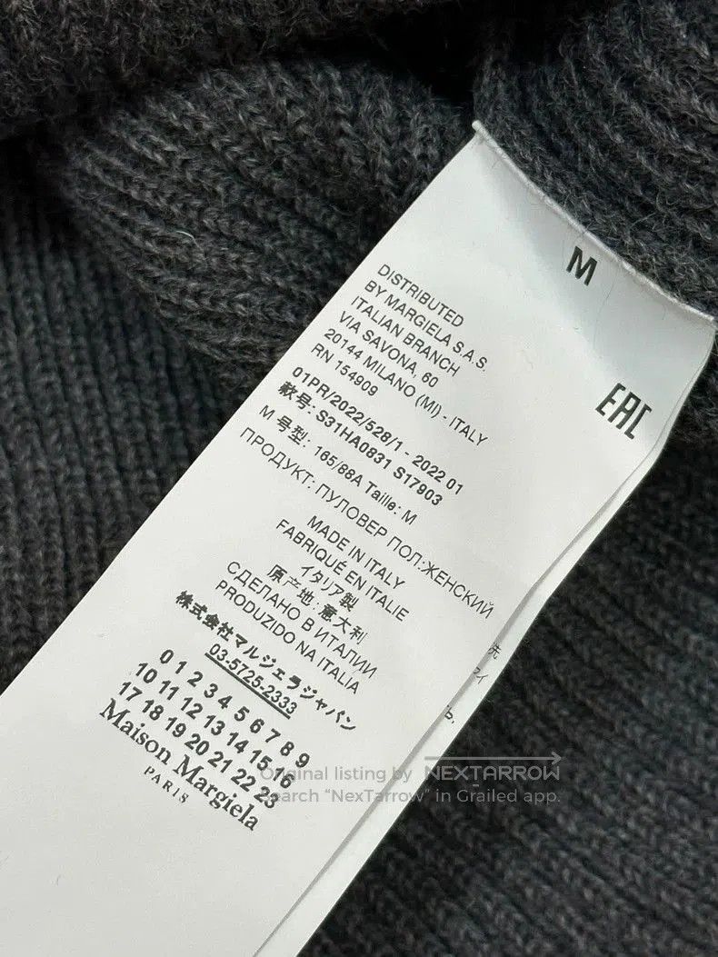 Maison Margiela maison margiela patchwork knit pullover top . Size US M / EU 48-50 / 2 - 4 Thumbnail