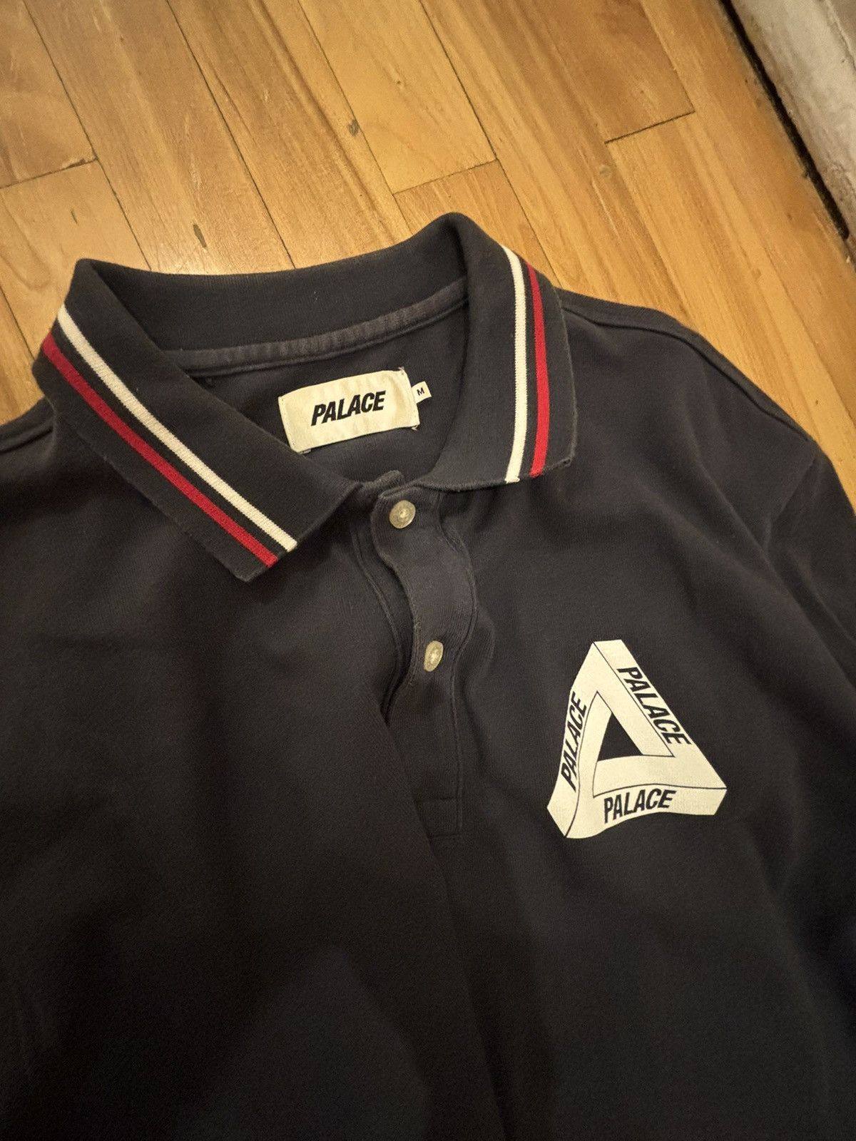Palace Palace Longsleeve Polo Shirt Size US M / EU 48-50 / 2 - 2 Thumbnail