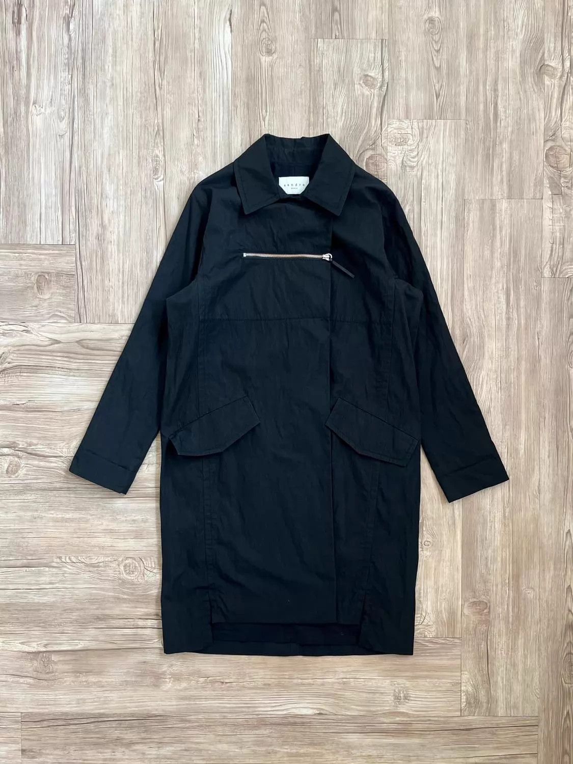 Sandro sandro vintage deconstructed zipper coat unisex only one Size S / US 4 / IT 40 - 4 Thumbnail