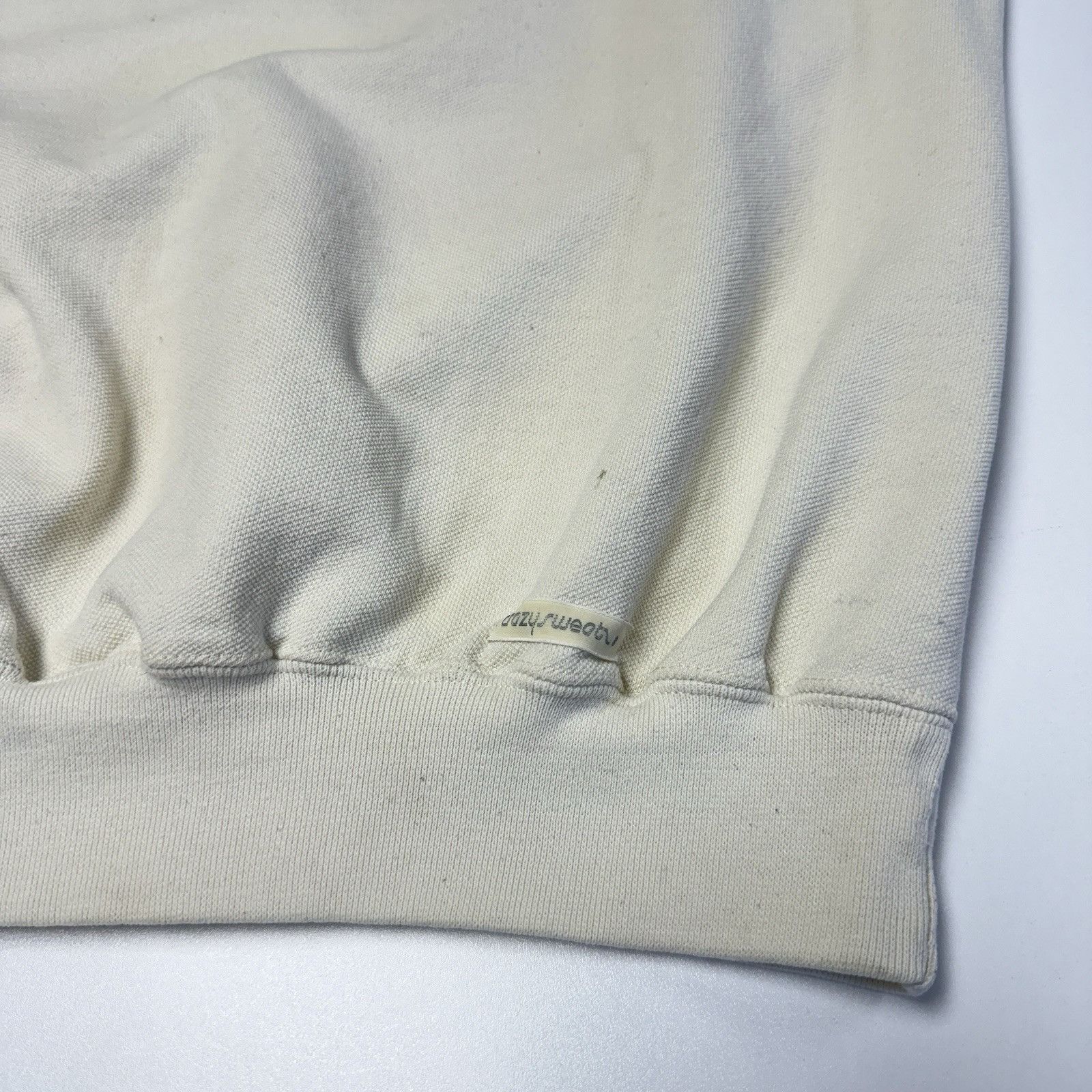 Vintage Vintage 90s Crazy Shirt Sweatshirt Kona Jacks Fishing White Size US L / EU 52-54 / 3 - 6 Thumbnail
