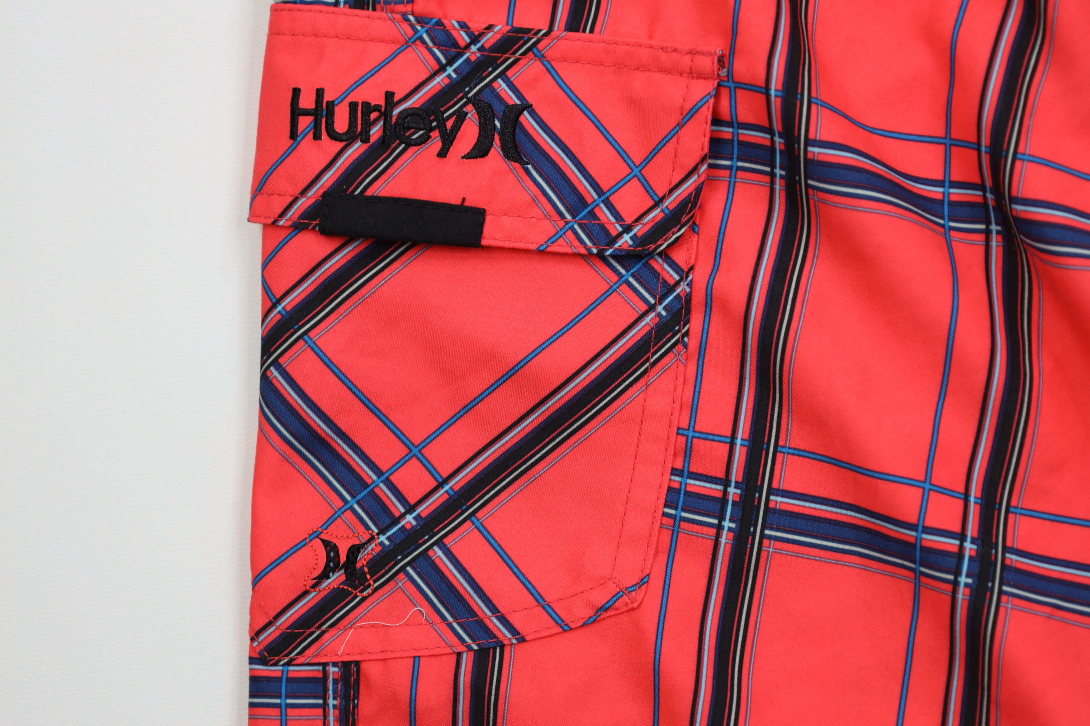 Hurley New Hurley Surfing Swimming Board Shorts Trunks Plaid Size US 31 - 6 Thumbnail
