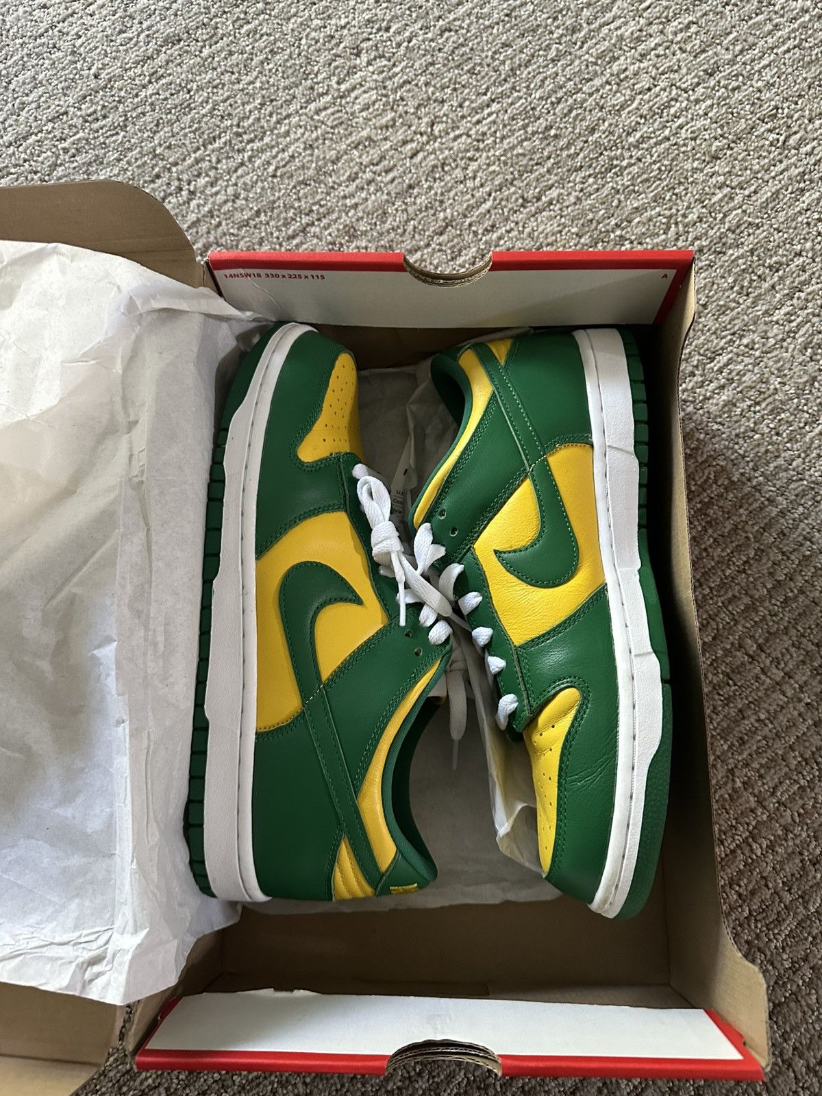 Nike Nike dunk low Brazil SP Size US 9 / EU 42 - 3 Thumbnail