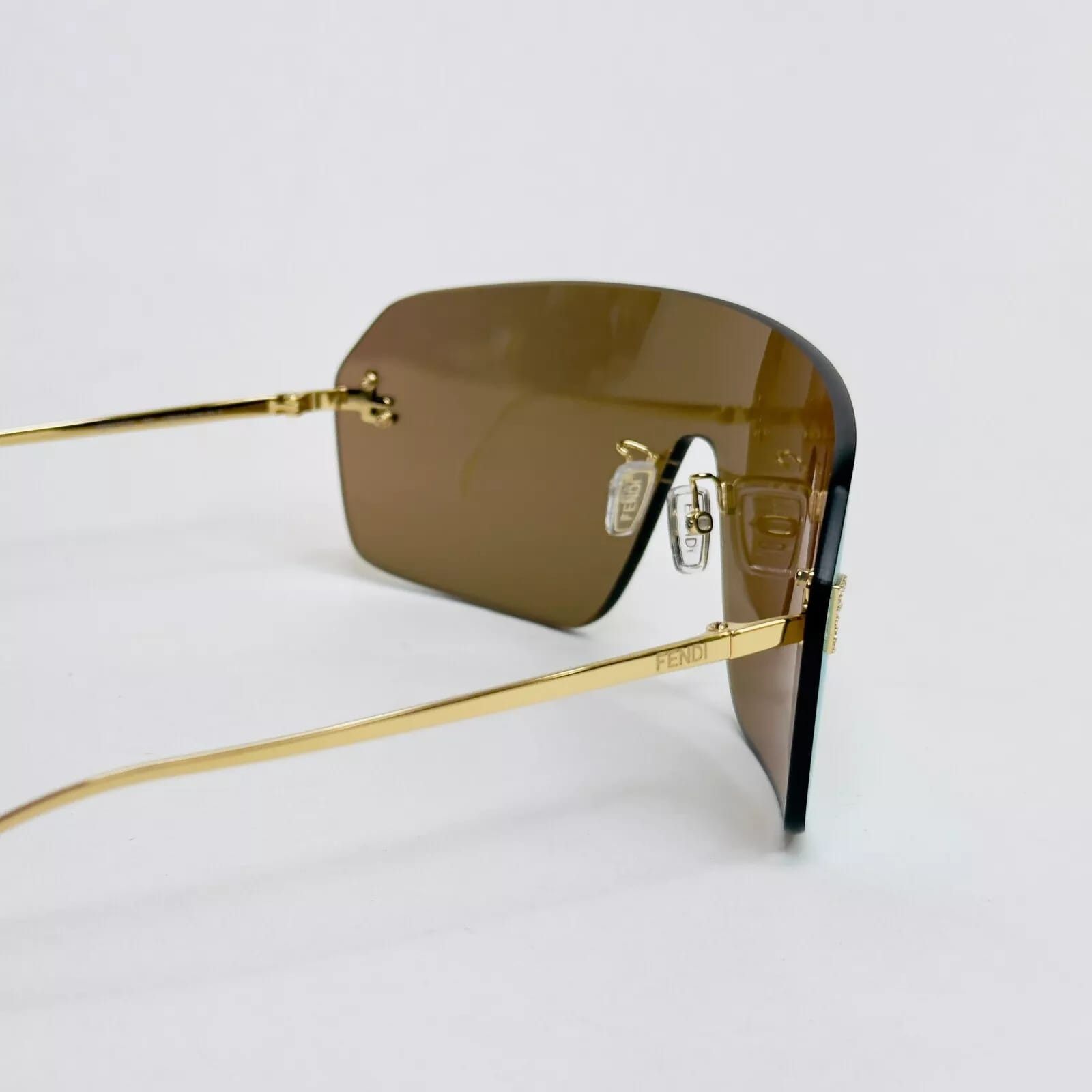 Fendi FENDI FIRST 4121 Gold Mirrored Fashion Sunglasses FE4121US Size ONE SIZE - 8 Thumbnail