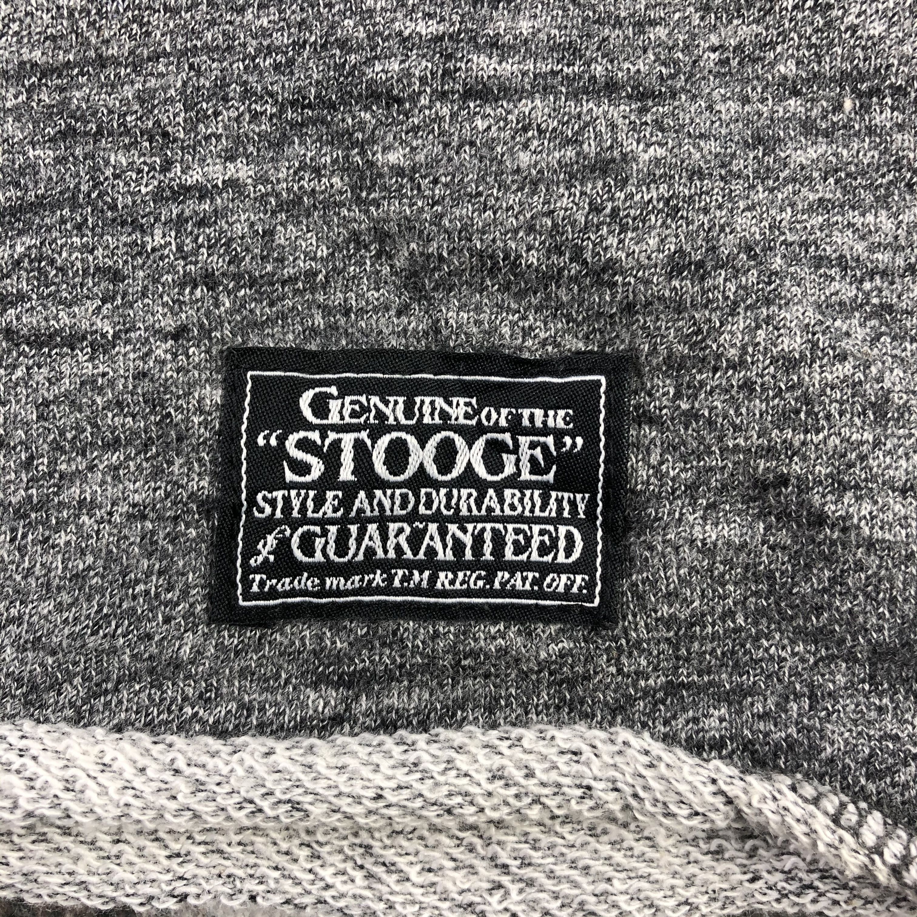 Japanese Brand Stooge & Co Thrashed Jumper Grey Sweatshirt F232 Size US M / EU 48-50 / 2 - 4 Thumbnail