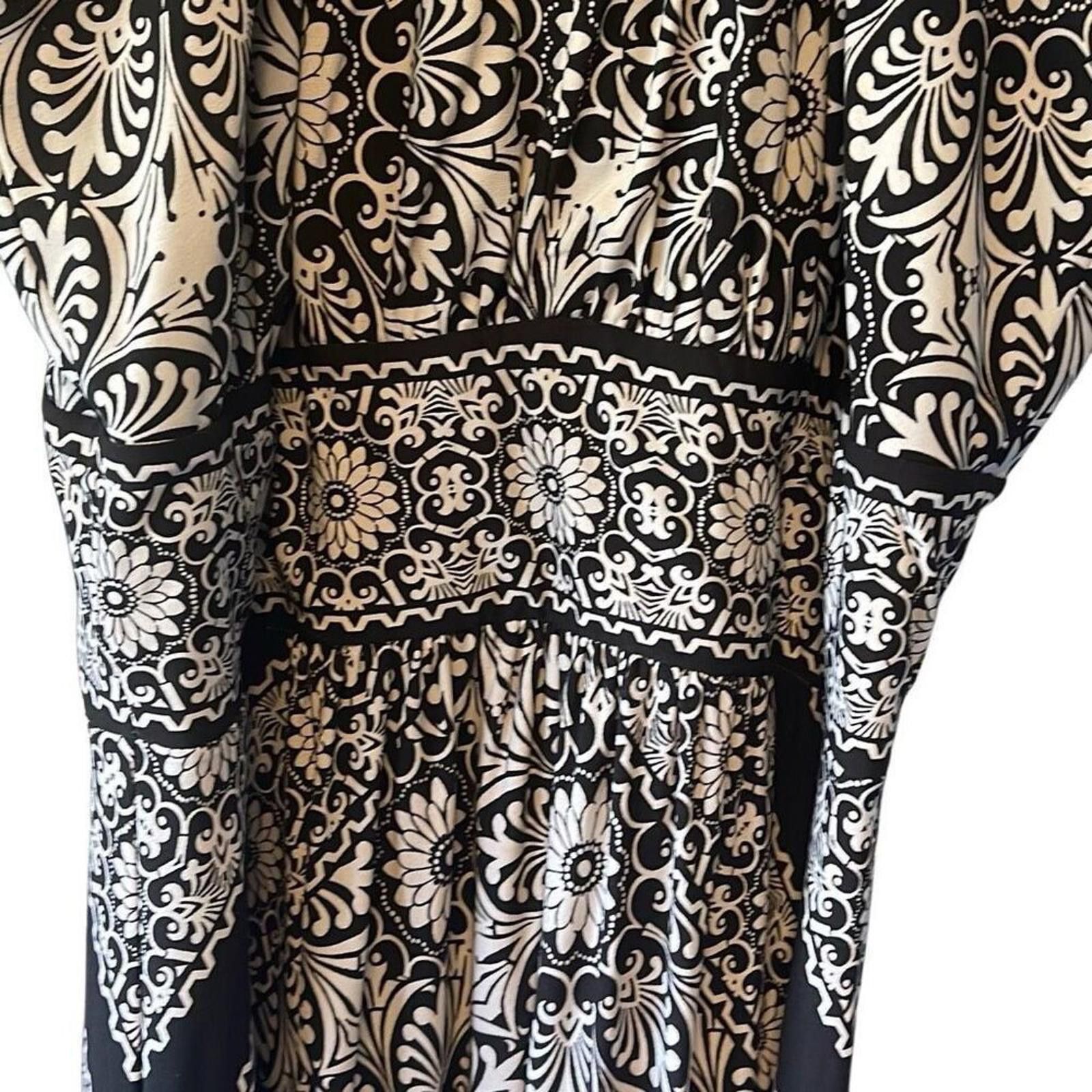 Designer White House Black Market summer bohemian maxi dress medium Size M / US 6-8 / IT 42-44 - 7 Thumbnail