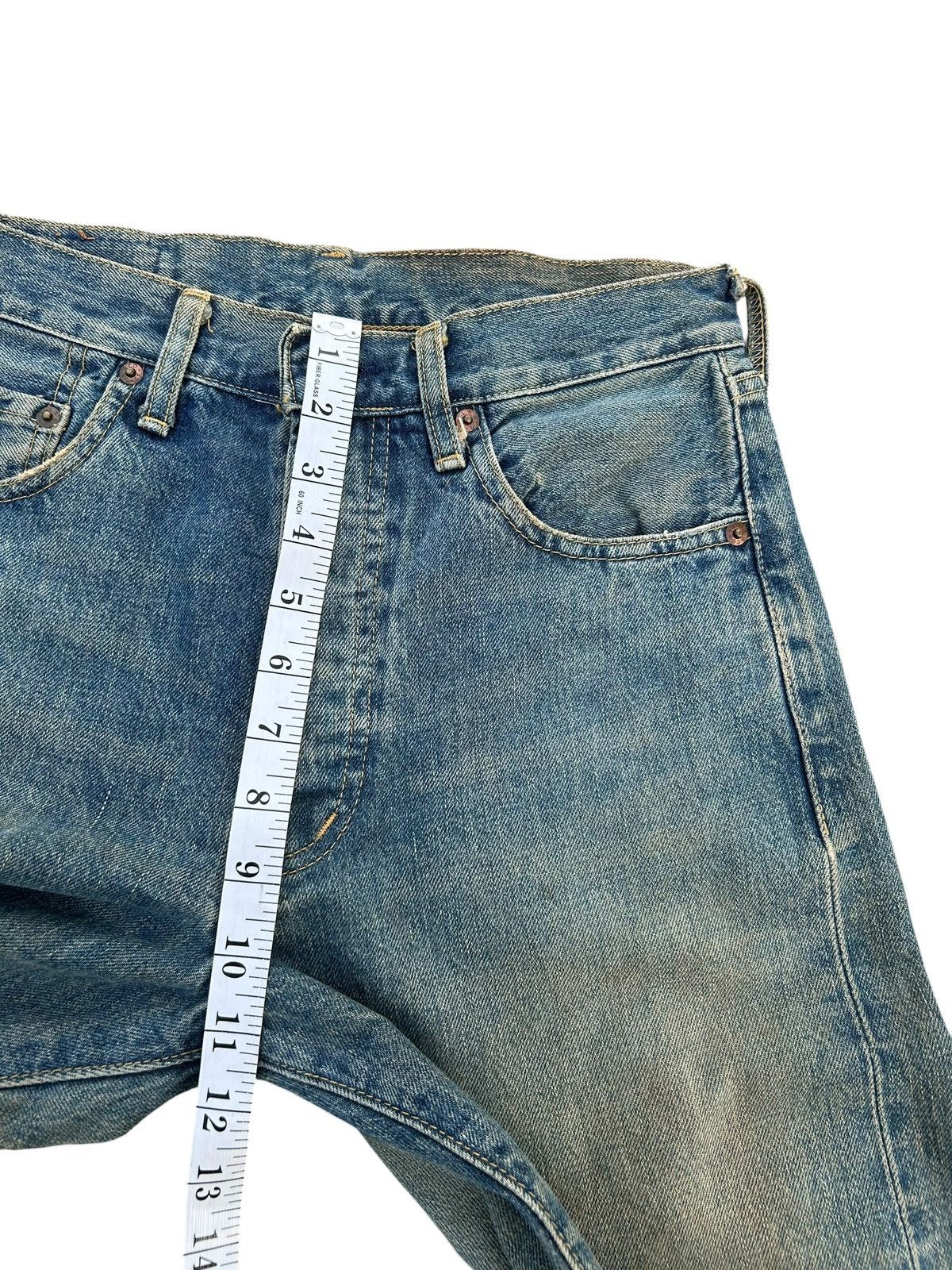 Kapital Vintage Levis Big E Selvedge Rusty Distressed Denim Jeans Size US 29 - 17 Thumbnail