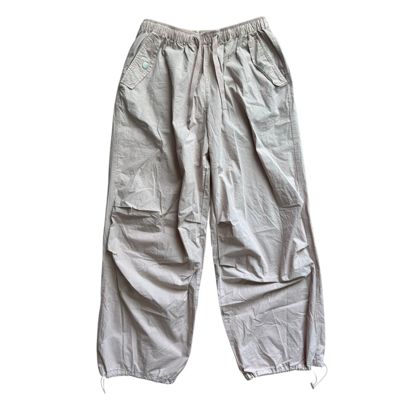 Asos NWT ASOS Utility Parachute Cargo Pants Women’s 2 Pink Size 26" / US 2 / IT 38 - 2 Thumbnail